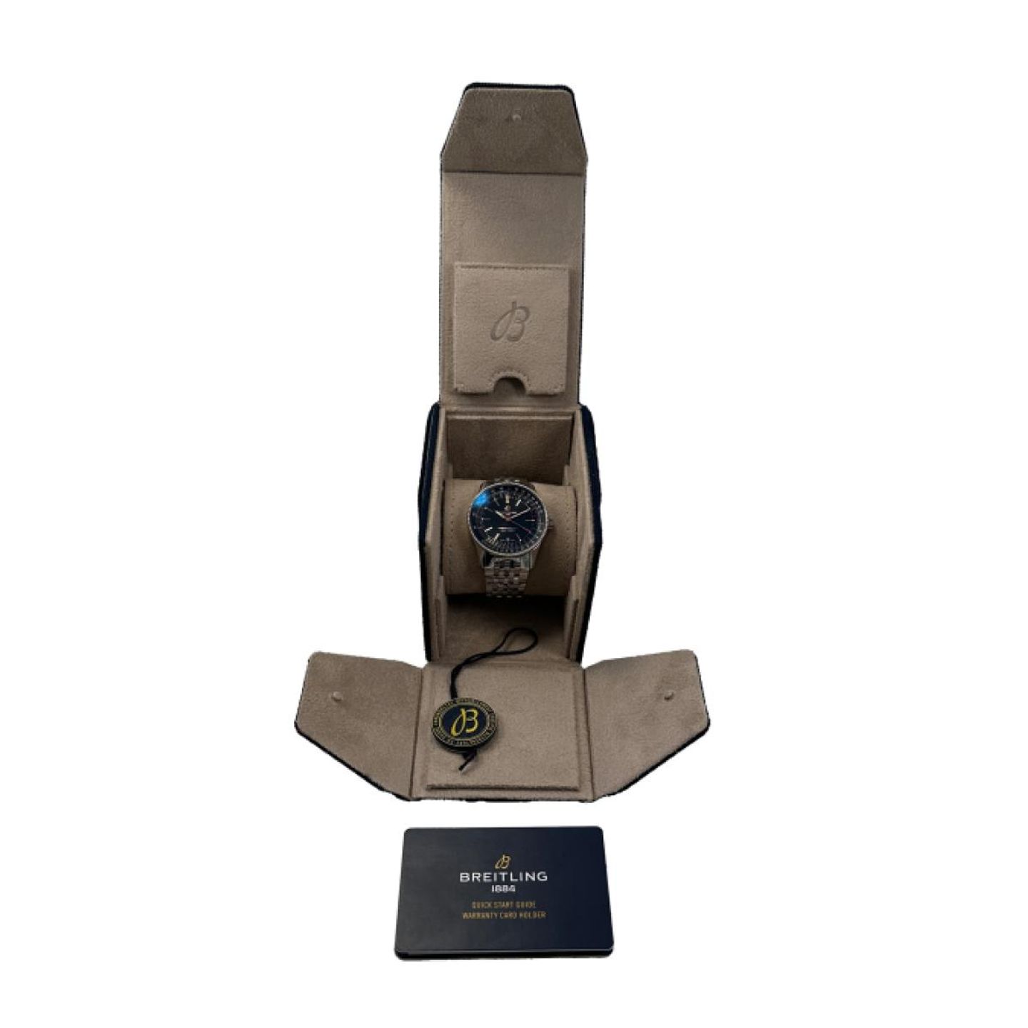 Breitling Navitimer A17326 (2023) - Zwart wijzerplaat 41mm Staal (5/5)