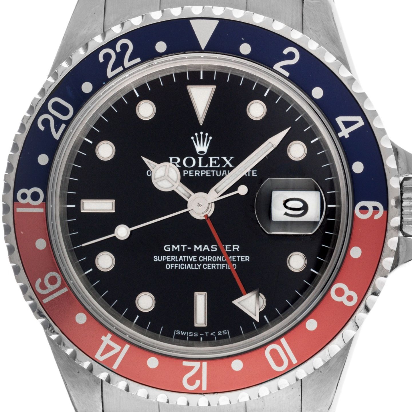 Rolex GMT-Master 16700 (1990) - Zwart wijzerplaat 40mm Staal (1/8)