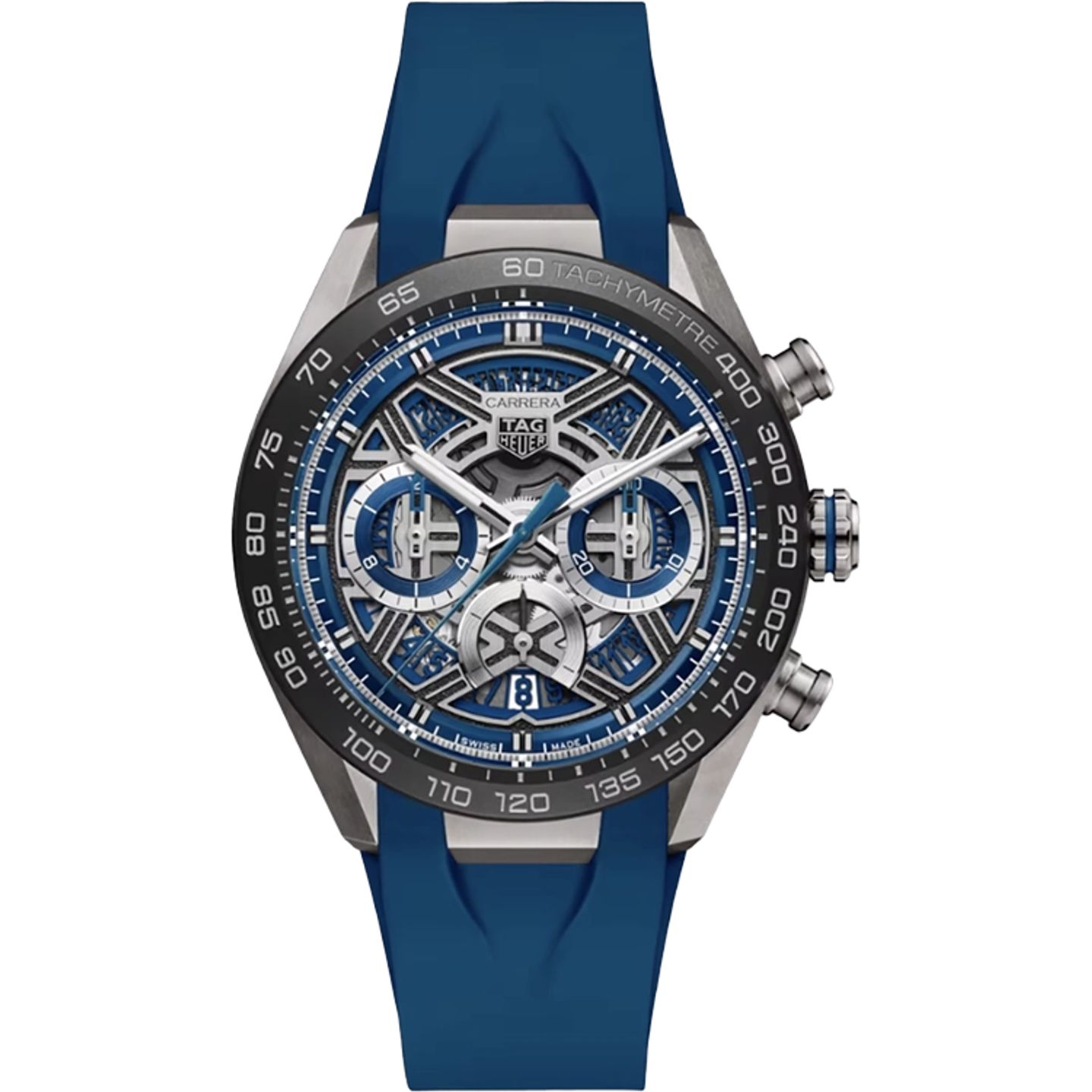 TAG Heuer Carrera CBU2081.FT6274 (2026) - Blue dial 44 mm Titanium case (1/1)