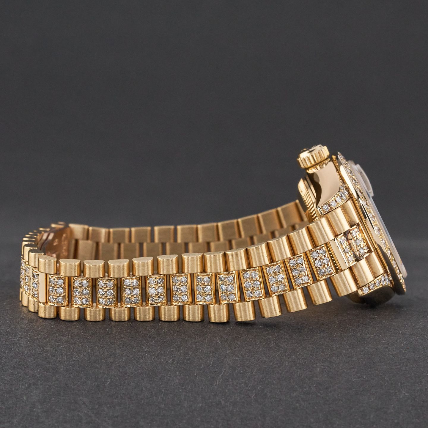 Rolex Lady-Datejust 69178 (1995) - Diamant wijzerplaat 26mm Geelgoud (6/8)