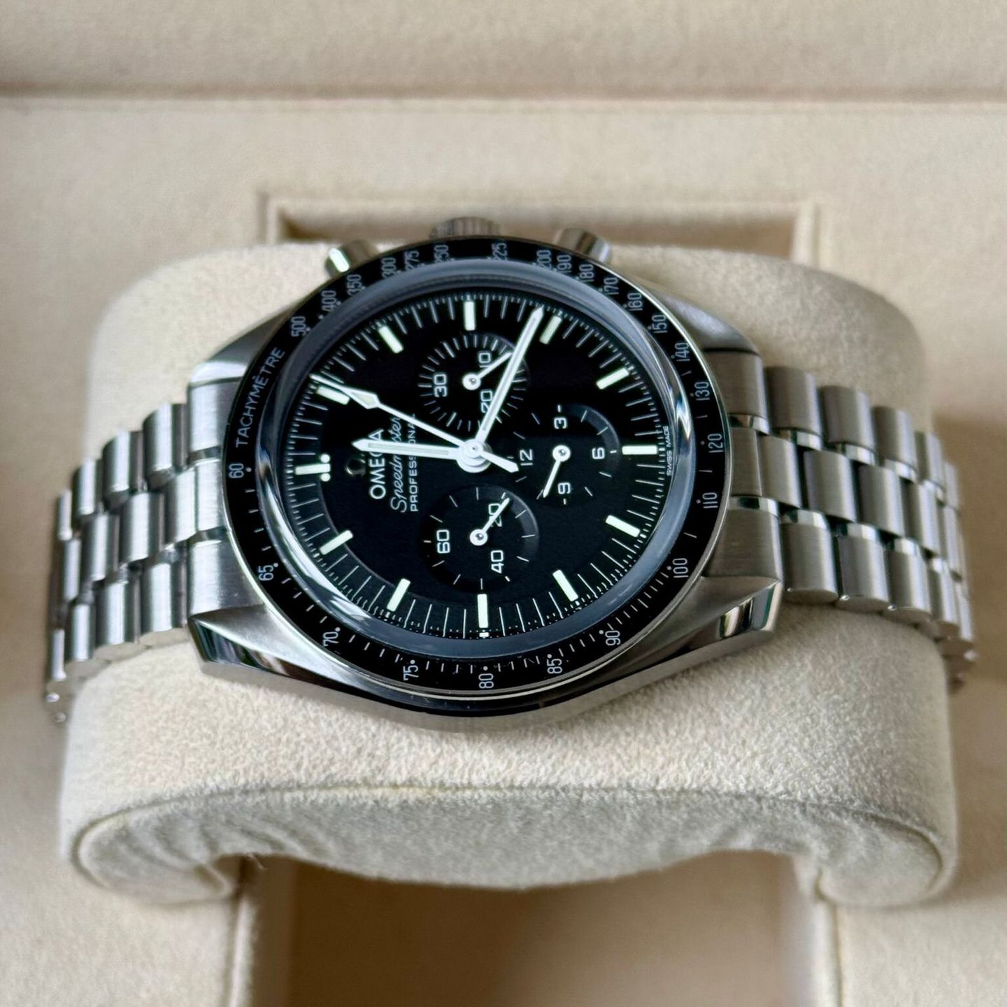 Omega Speedmaster Professional Moonwatch 310.30.42.50.01.002 (2022) - Zwart wijzerplaat 42mm Staal (5/7)