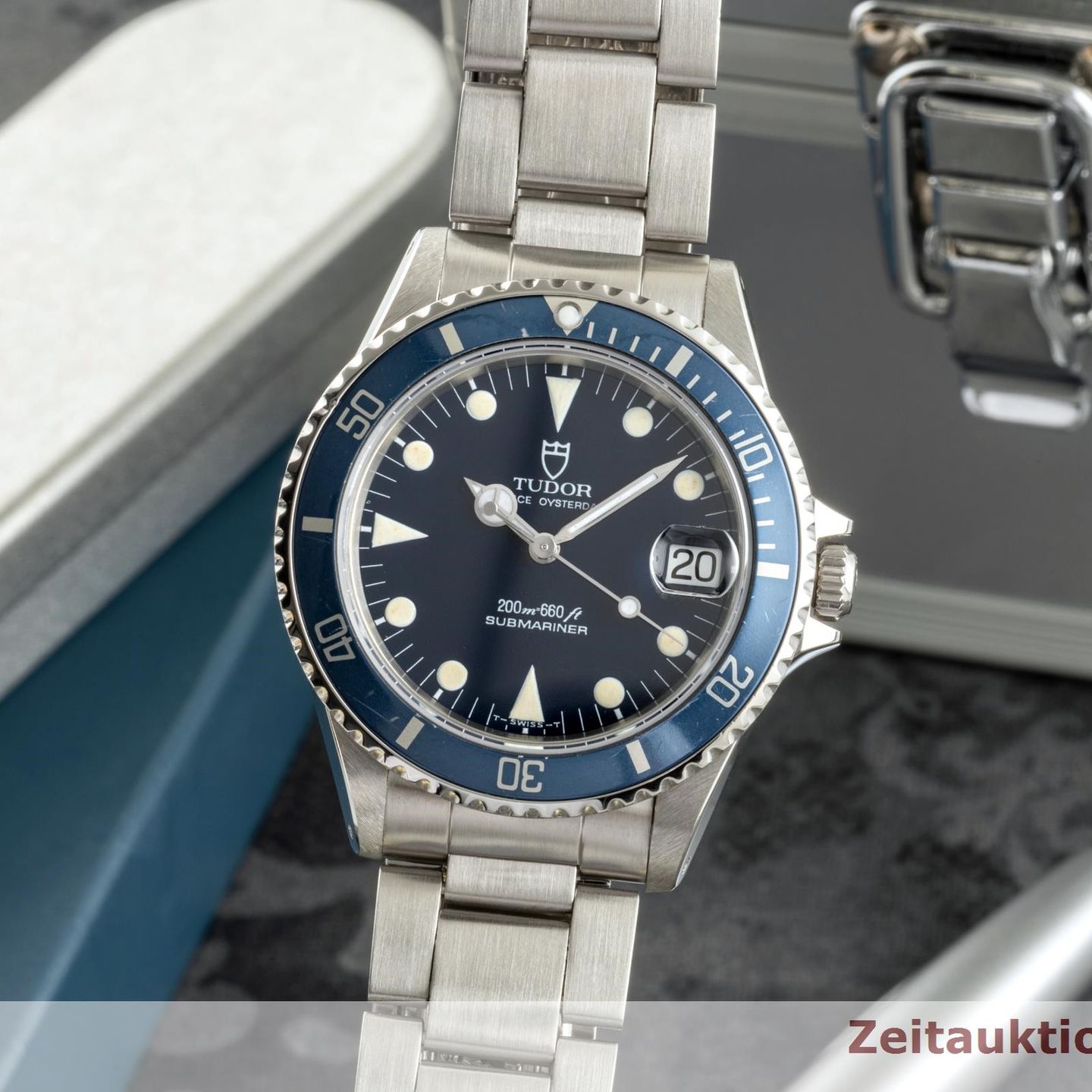 Tudor Submariner 75090 (1992) - 36mm Staal (3/8)