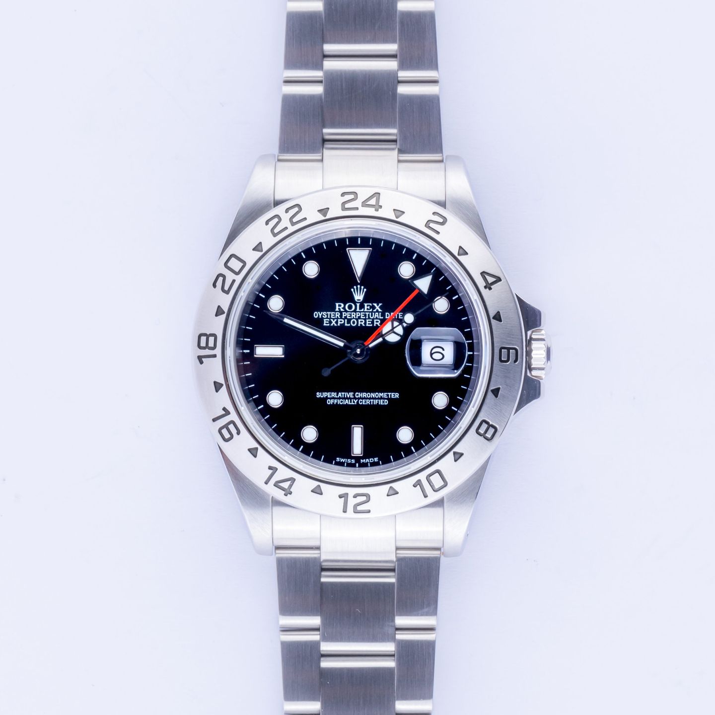 Rolex Explorer II 16570 (2000) - 40 mm Steel case (3/8)