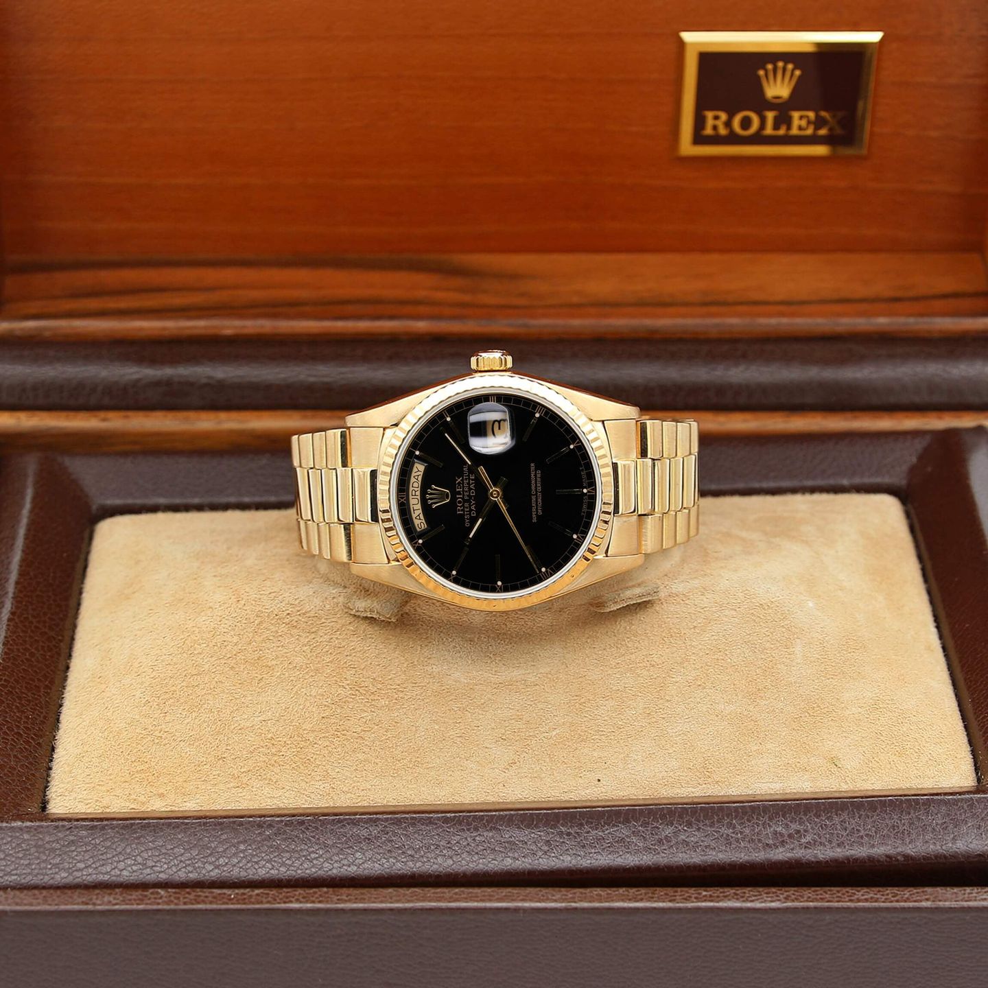 Rolex Day-Date 36 18038 (Unknown (random serial)) - 36 mm Yellow Gold case (2/7)