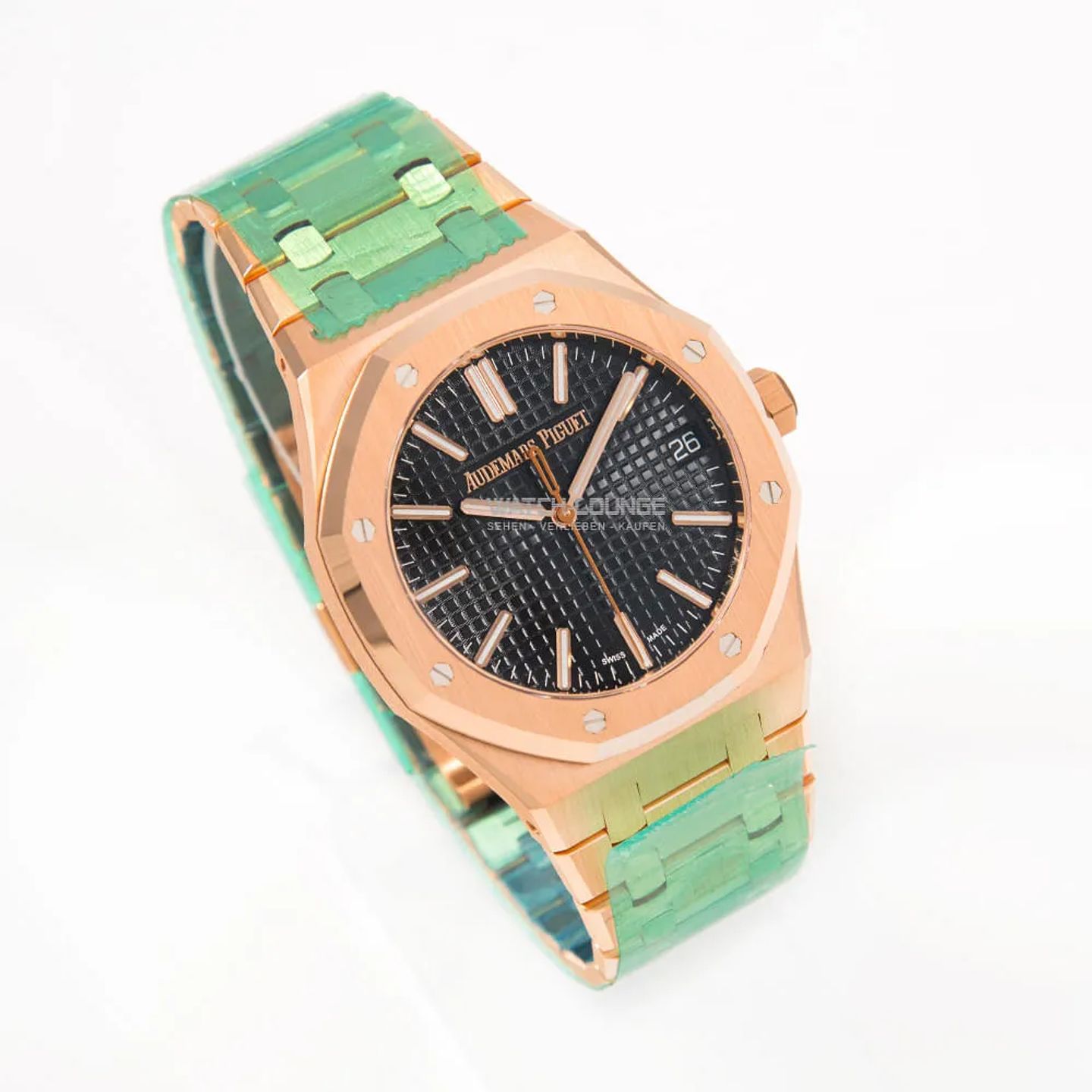 Audemars Piguet Jules Audemars 25919BC.OO.D002CR.02 (2022) - Zwart wijzerplaat 39mm Witgoud (4/8)