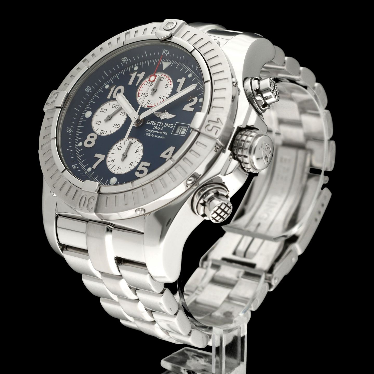 Breitling Super Avenger A13370 (2005) - 48 mm Steel case (5/8)