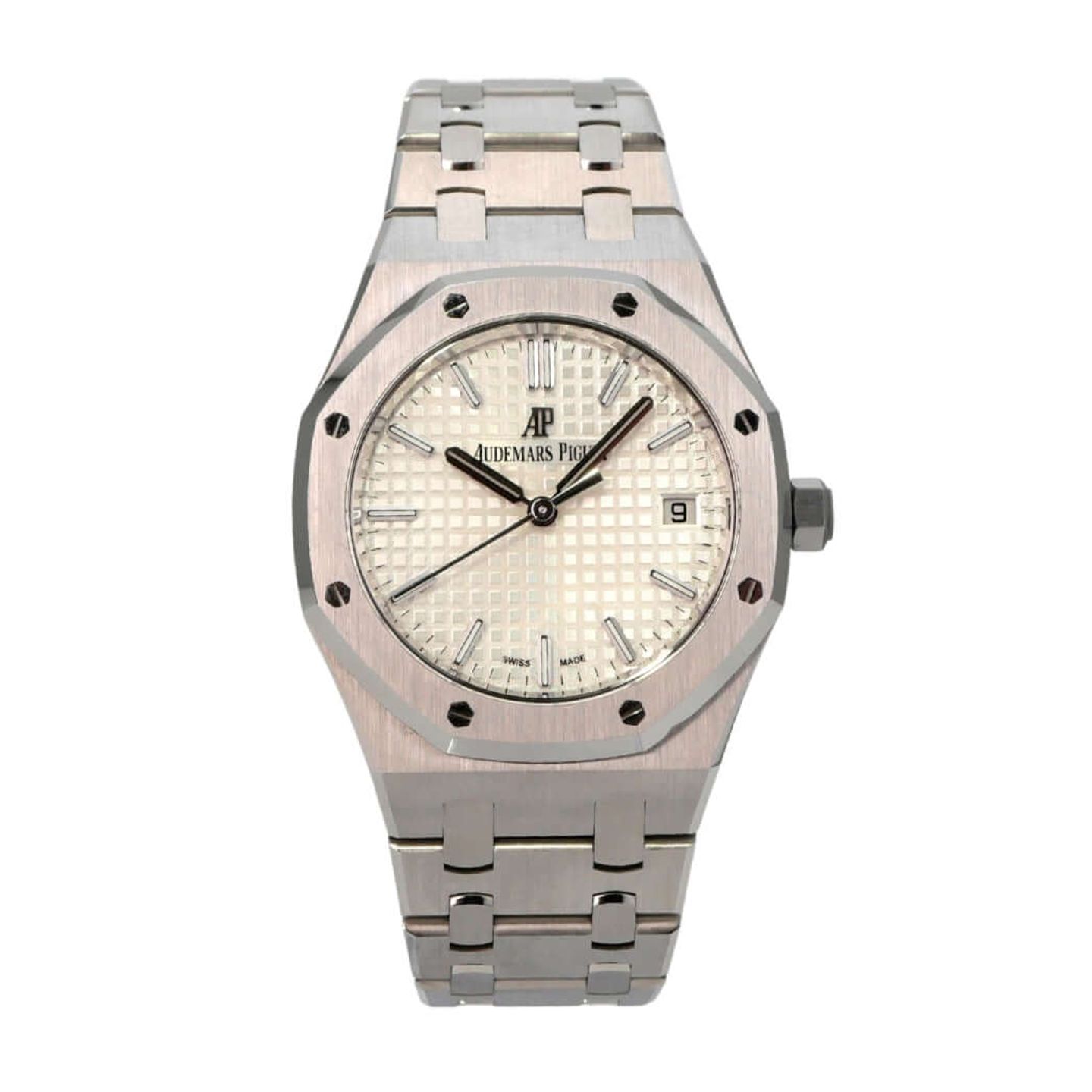 Audemars Piguet Royal Oak Selfwinding 77350ST.OO.1261ST.01 (2022) - Zilver wijzerplaat 34mm Staal (2/8)