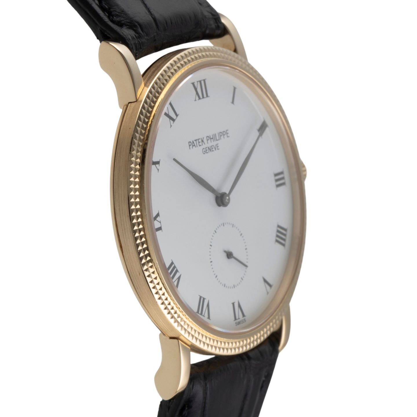 Patek Philippe Calatrava 3919 (Onbekend (willekeurig serienummer)) - Wit wijzerplaat 33mm (7/8)