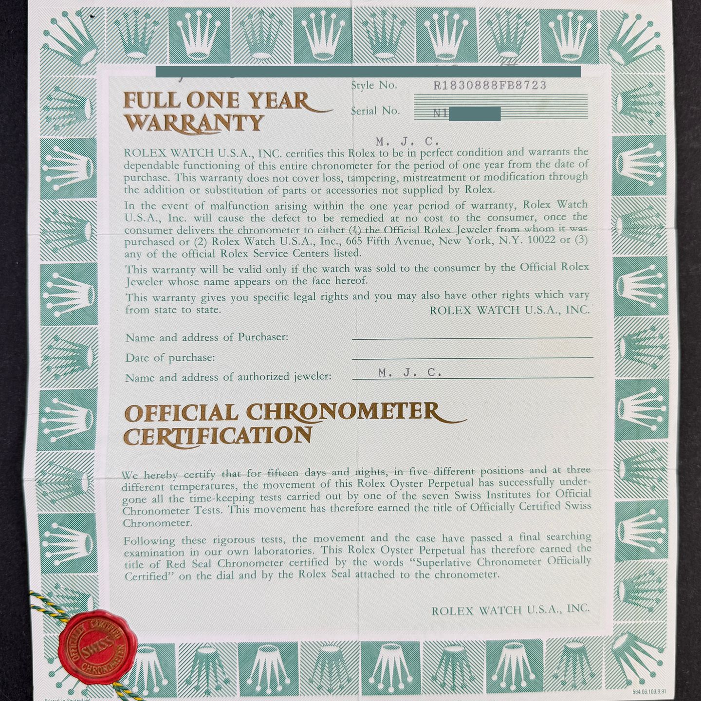 Rolex Day-Date 36 18308 - (3/8)