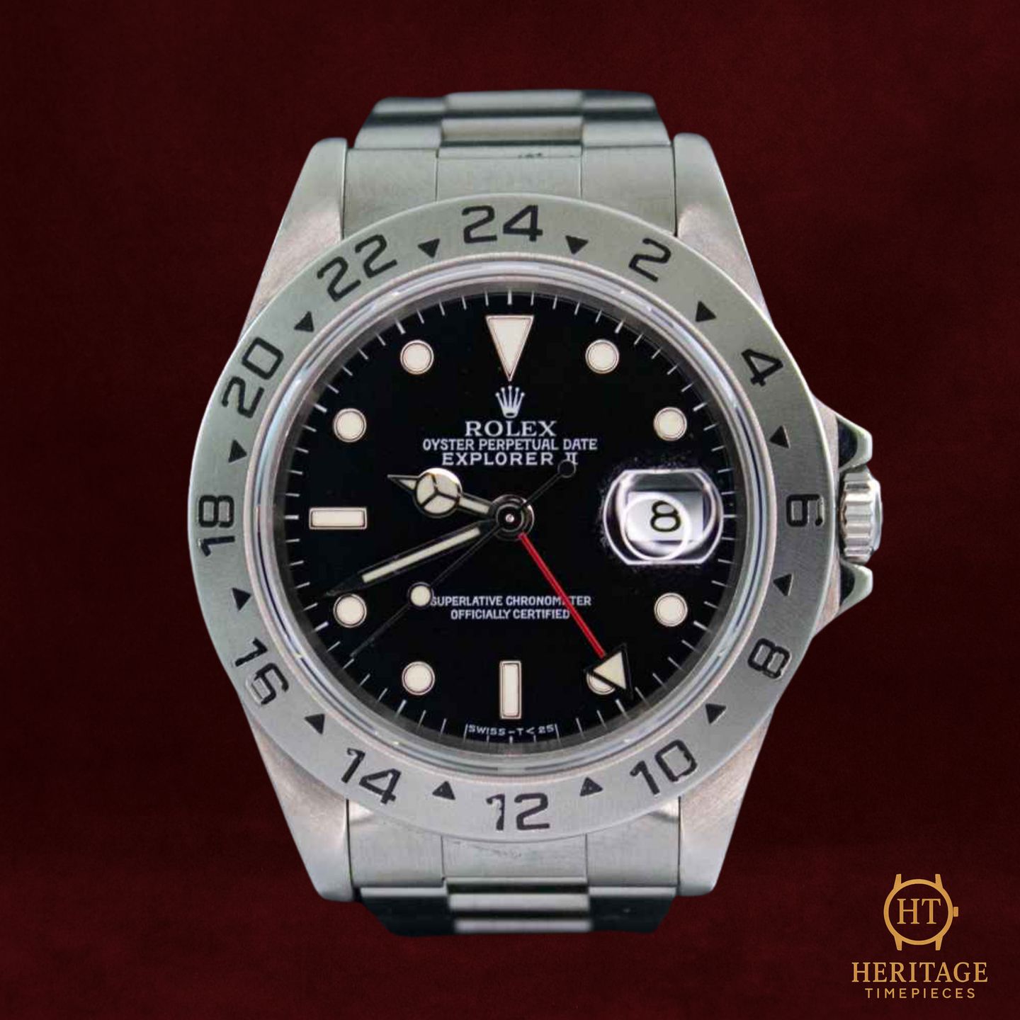 Rolex Explorer II 16570 (1995) - 40 mm Steel case (2/8)