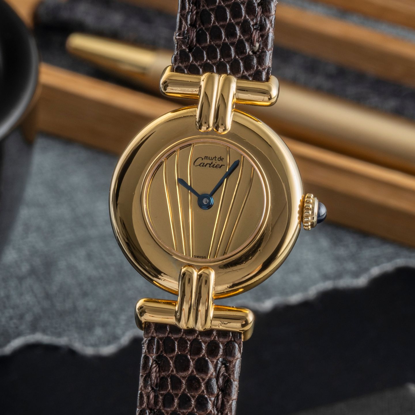 Cartier Tank Vermeil 590002 - (3/8)