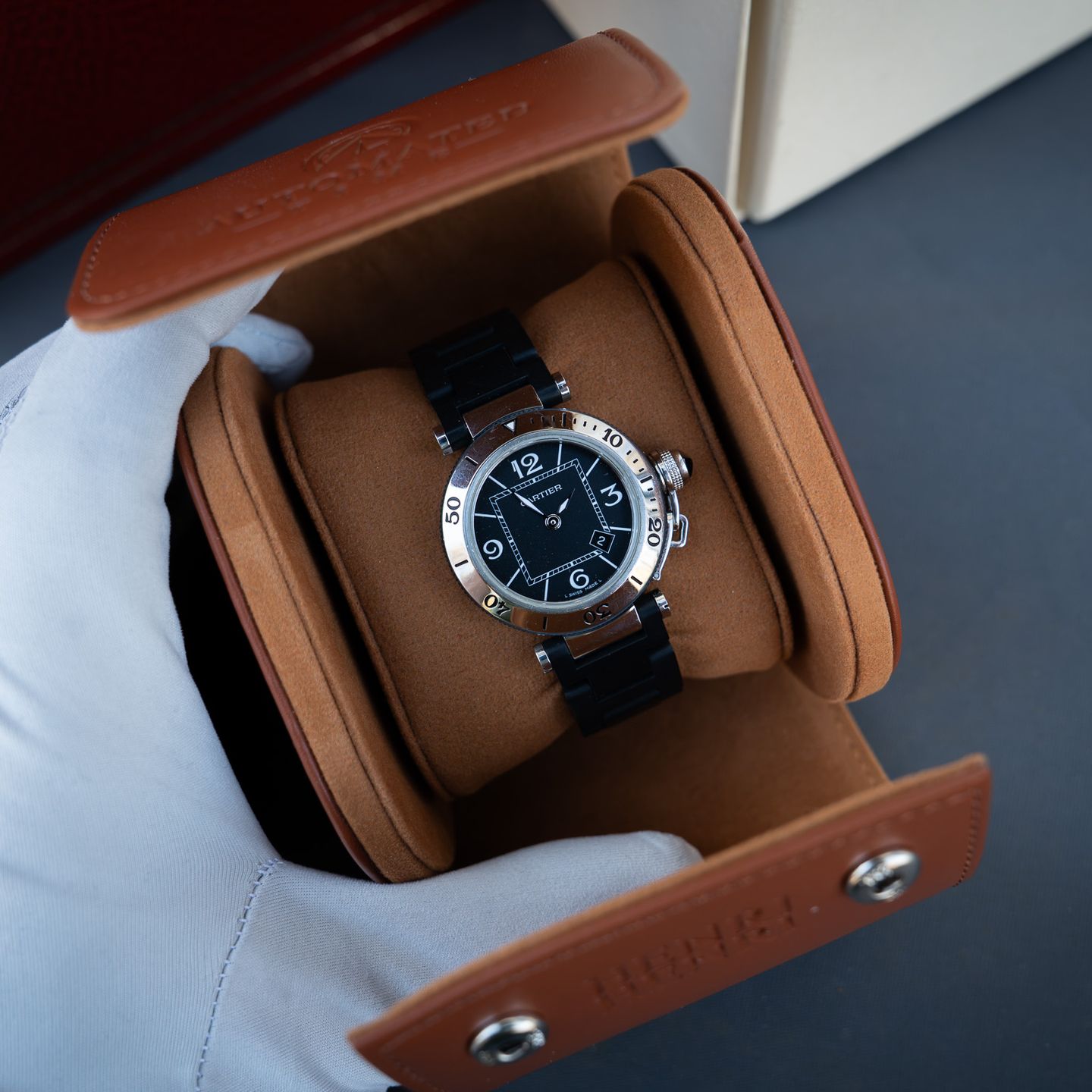 Cartier Pasha Seatimer 3025 - (2/8)