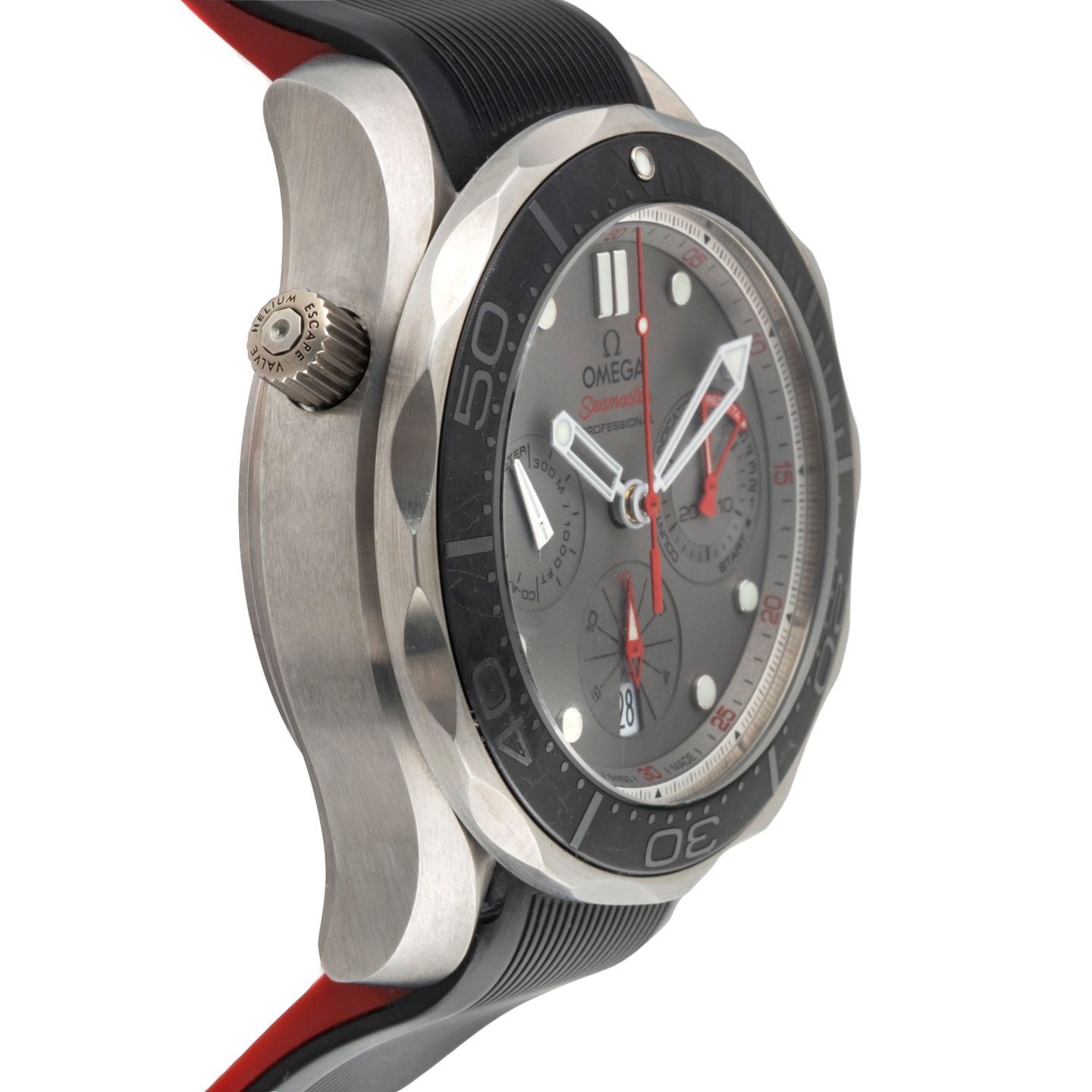 Omega Seamaster Diver 300 M 212.92.44.50.99.001 (Unknown (random serial)) - Grey dial 44 mm Titanium case (7/8)