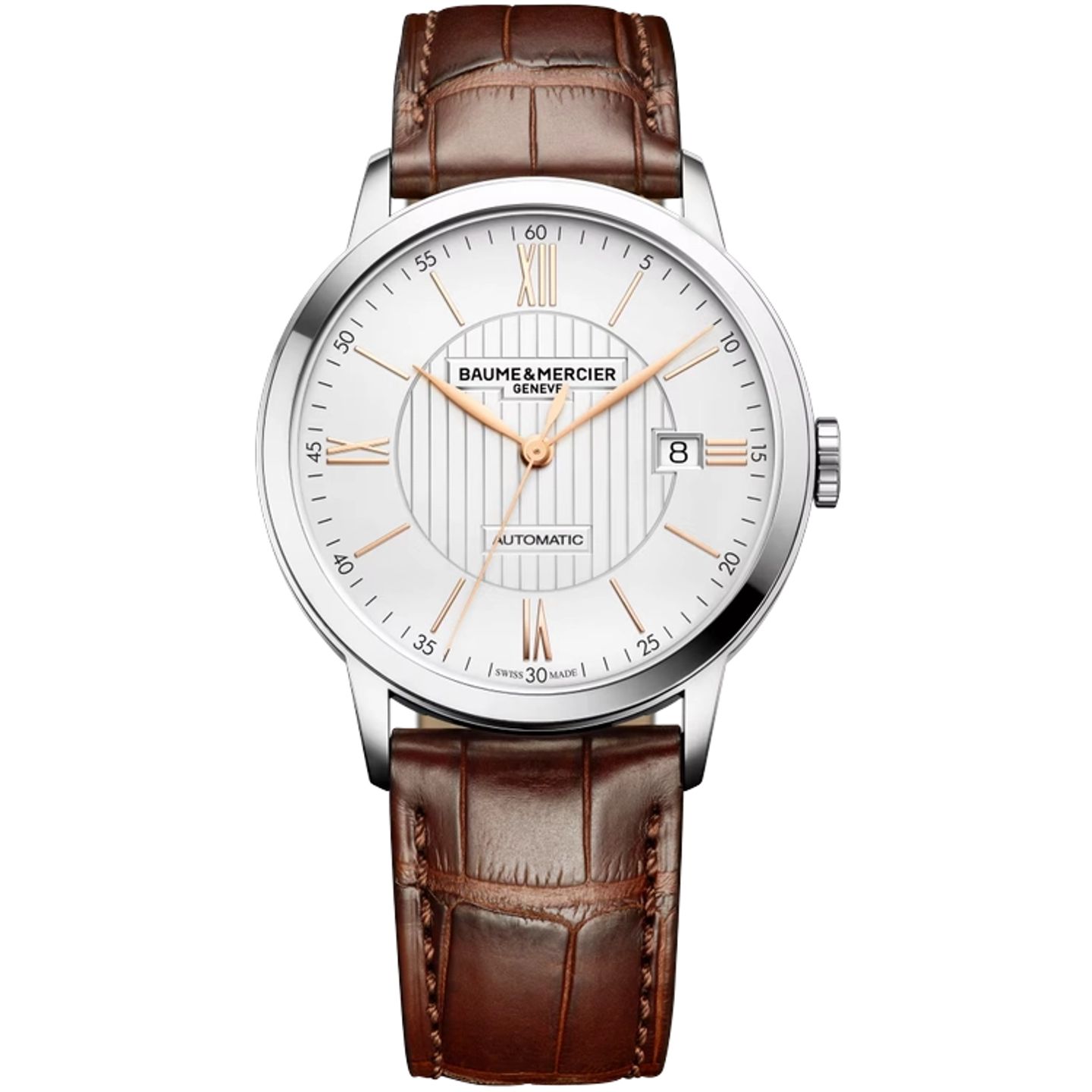 Baume & Mercier Classima M0A10263 (2026) - Zilver wijzerplaat 40mm Staal (1/1)