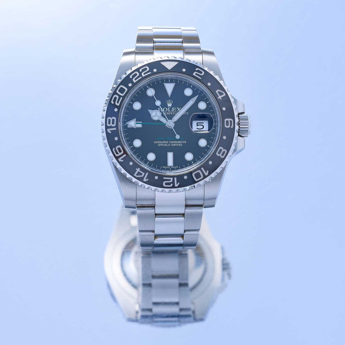 Rolex GMT-Master II 116710LN (2014) - Black dial 40 mm Steel case (1/6)