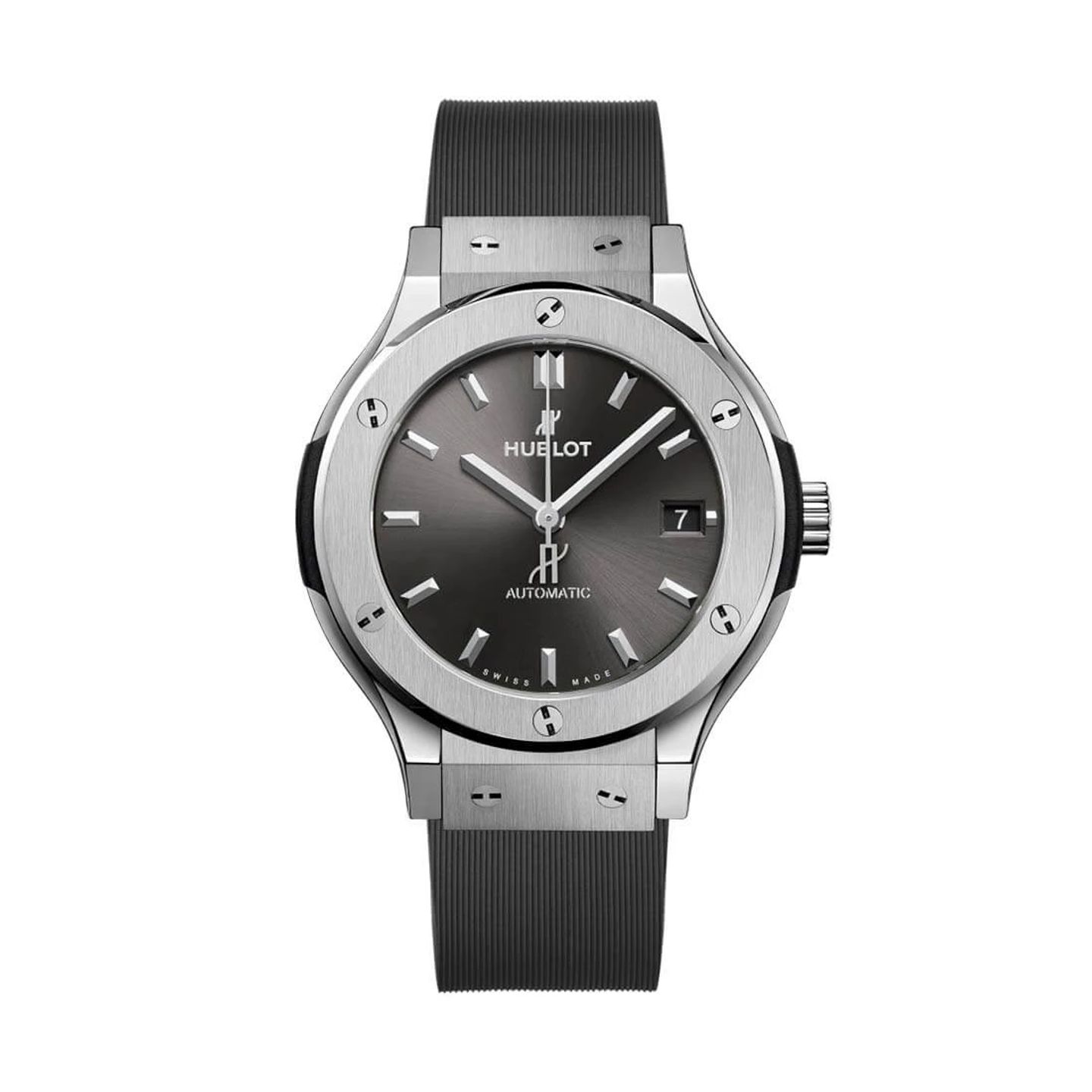 Hublot Classic Fusion Racing Grey 565.NX.7071.RX (2024) - Grijs wijzerplaat 38mm Titanium (3/3)