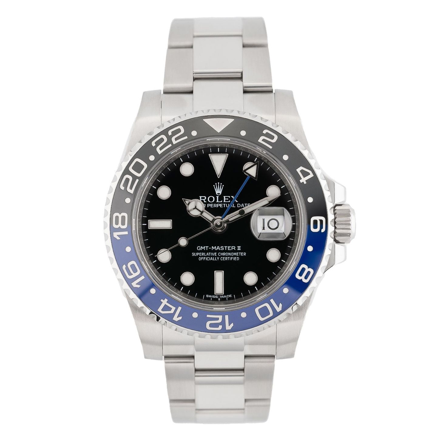 Rolex GMT-Master II 126710BLNR (2021) - Zwart wijzerplaat 40mm Staal (1/5)