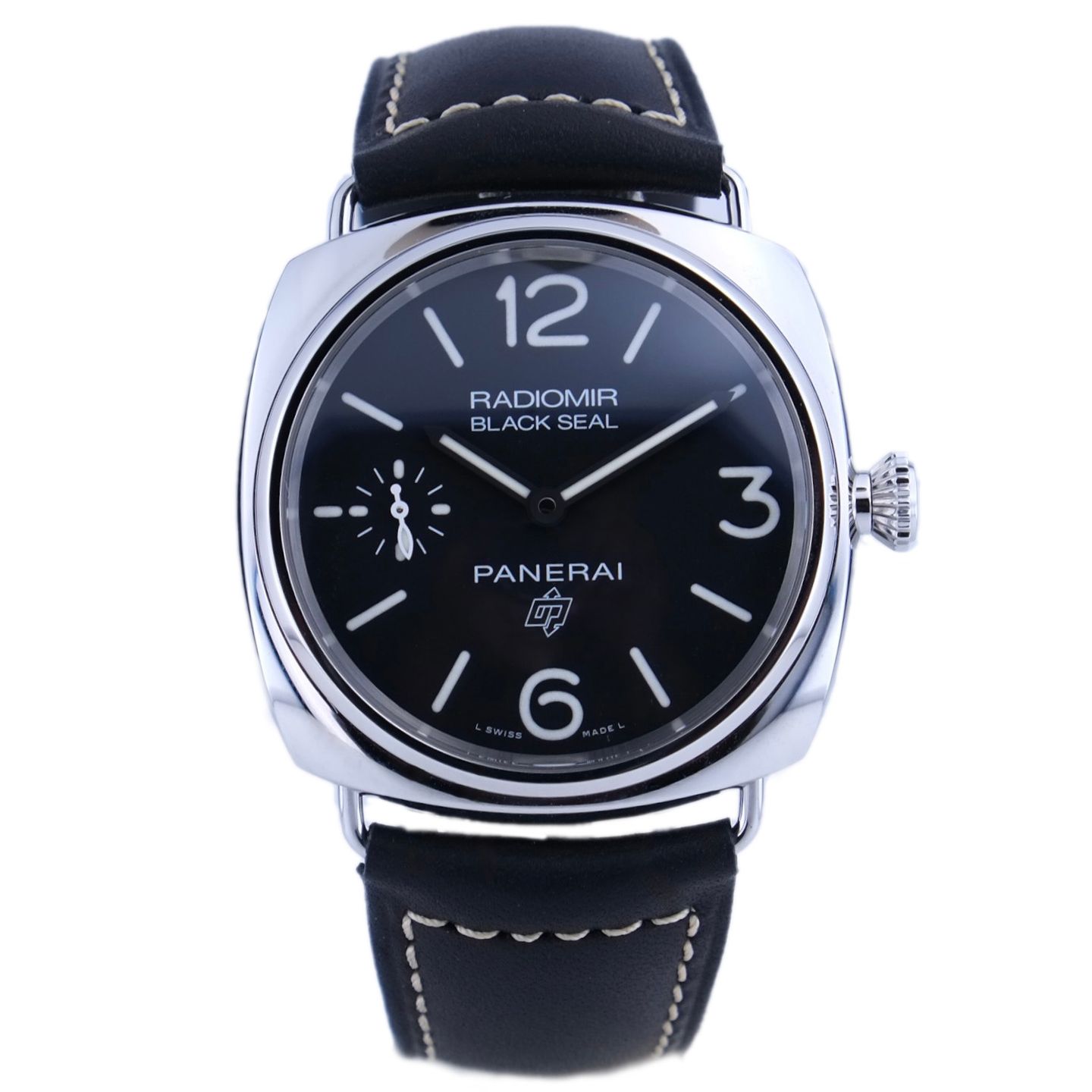 Panerai Radiomir Black Seal PAM00754 (2020) - Zwart wijzerplaat 45mm Staal (1/1)