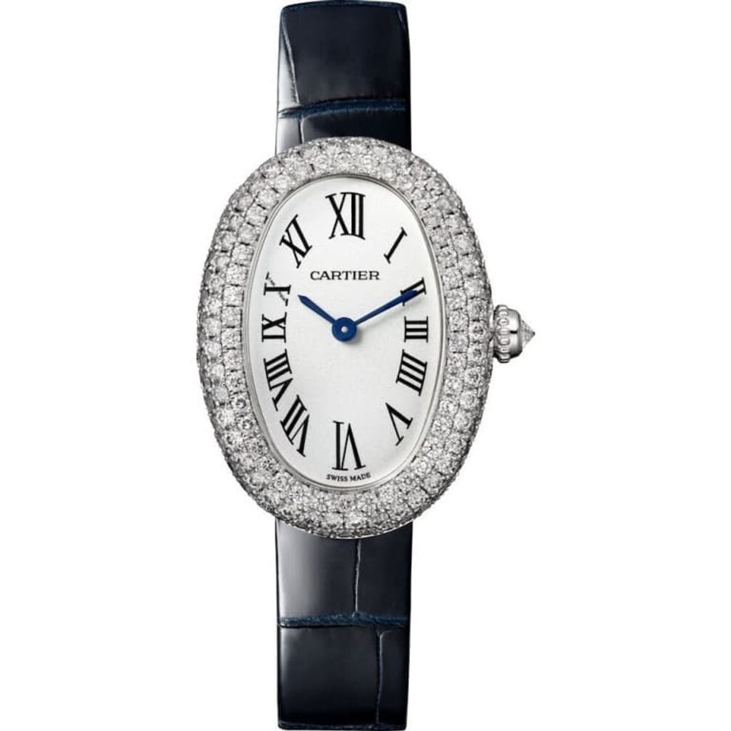 Cartier Baignoire WJBA0015 (2024) - Zilver wijzerplaat 32mm Witgoud (1/1)