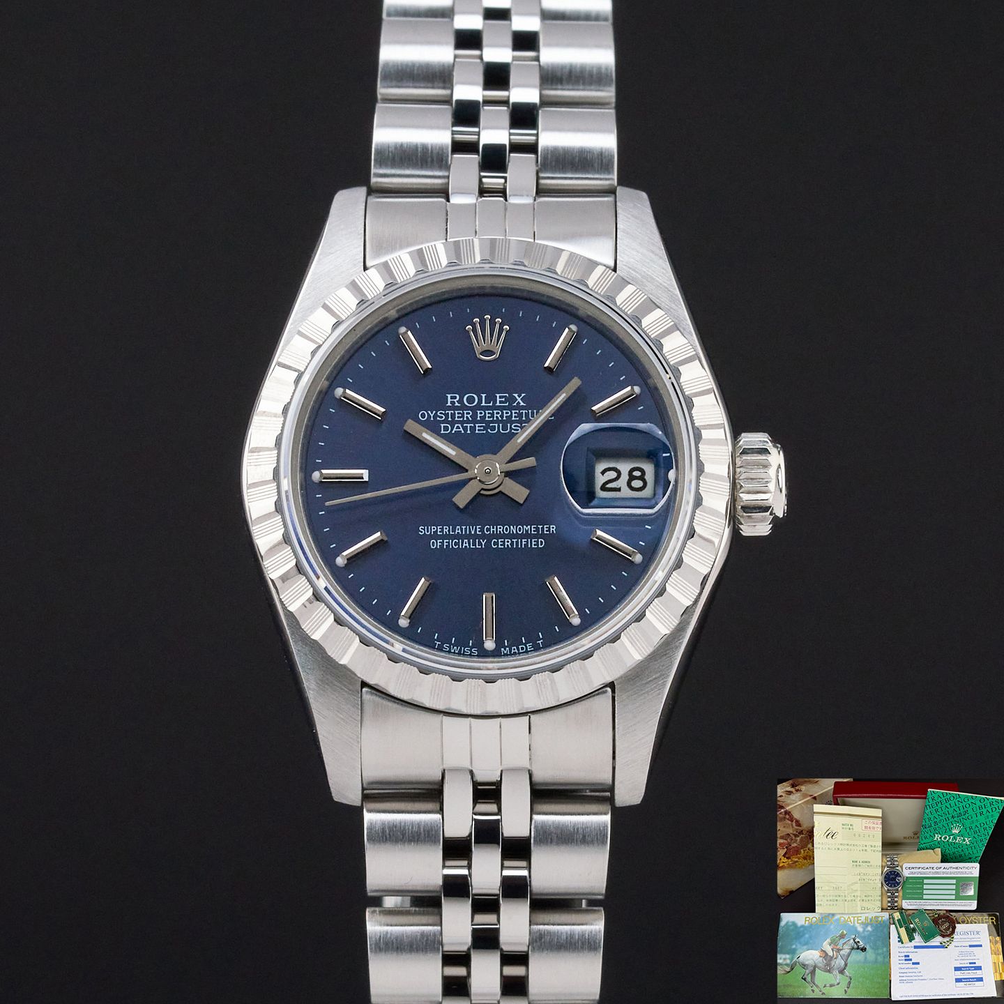 Rolex Oyster Perpetual Lady Date 69240 - (1/8)
