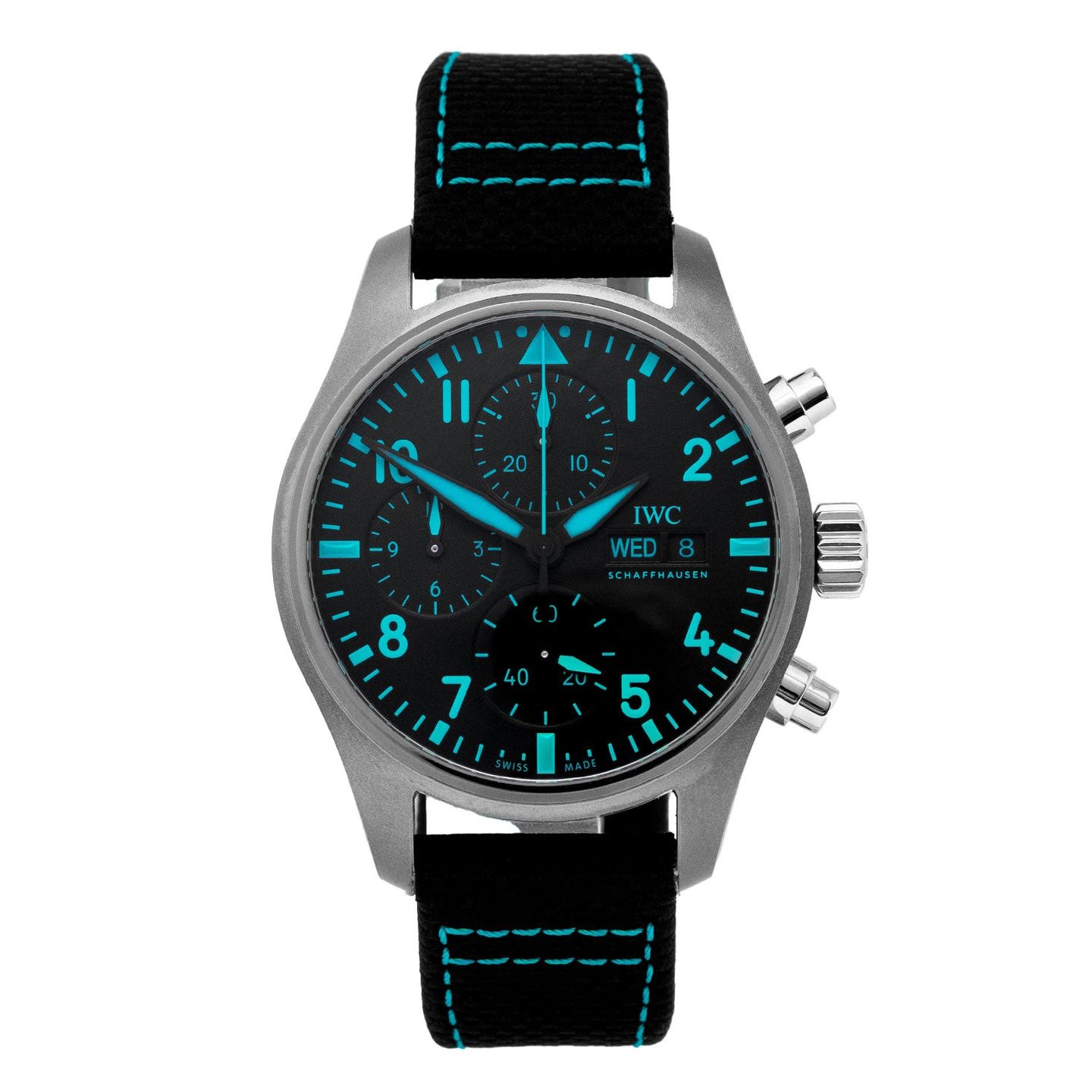 IWC Pilot Chronograph IW388108 (2022) - 41mm Titanium (1/8)