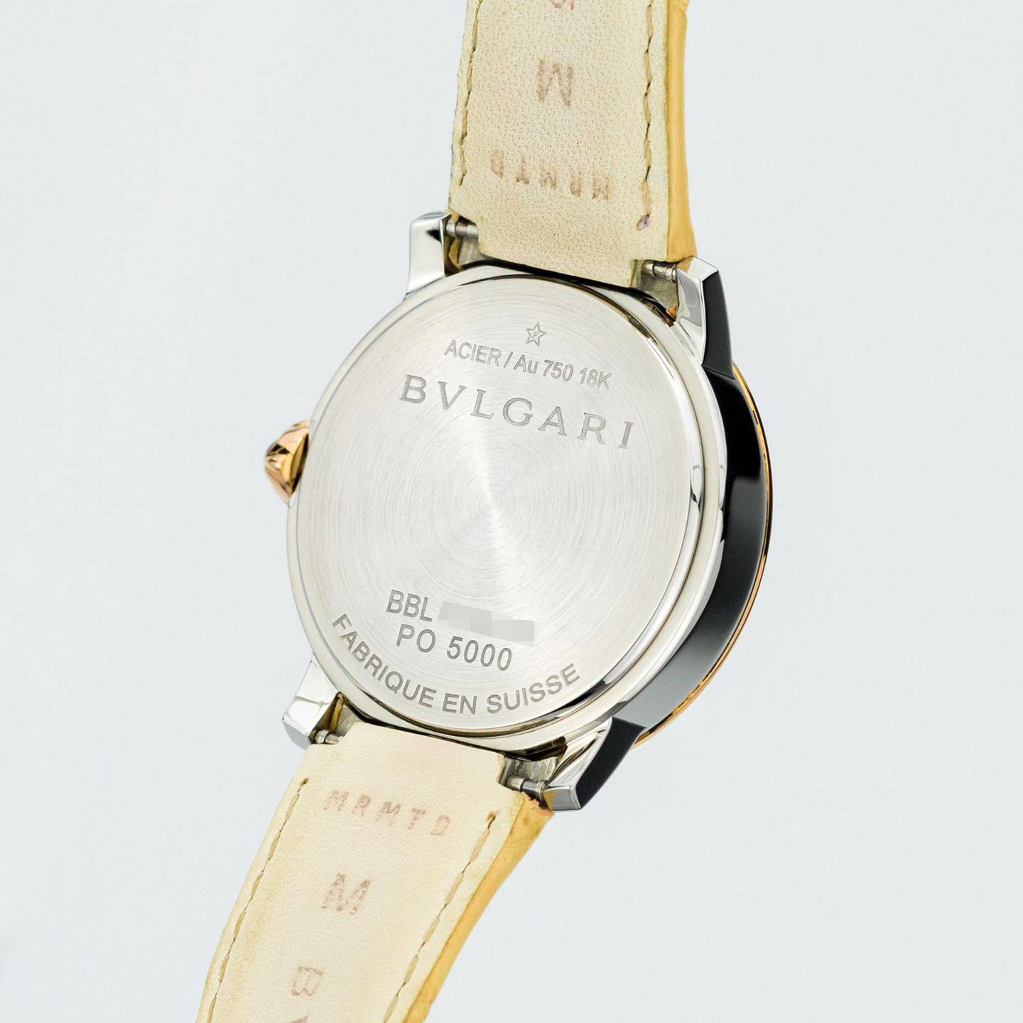 Bulgari Bulgari 101893 (Unknown (random serial)) - Pearl dial 33 mm Gold/Steel case (7/7)