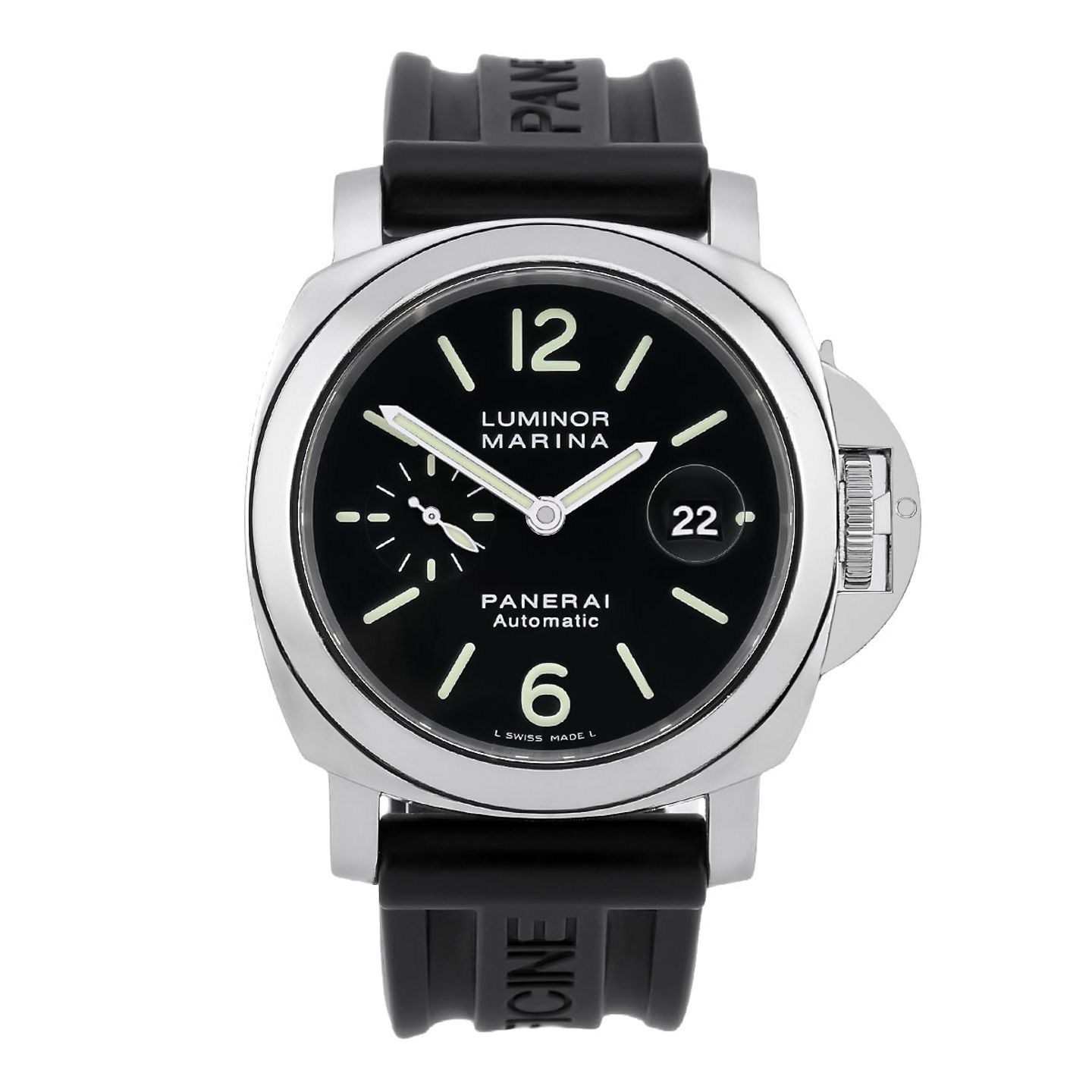 Panerai Luminor Marina Automatic PAM00104 (2007) - Black dial 44 mm Steel case (1/8)