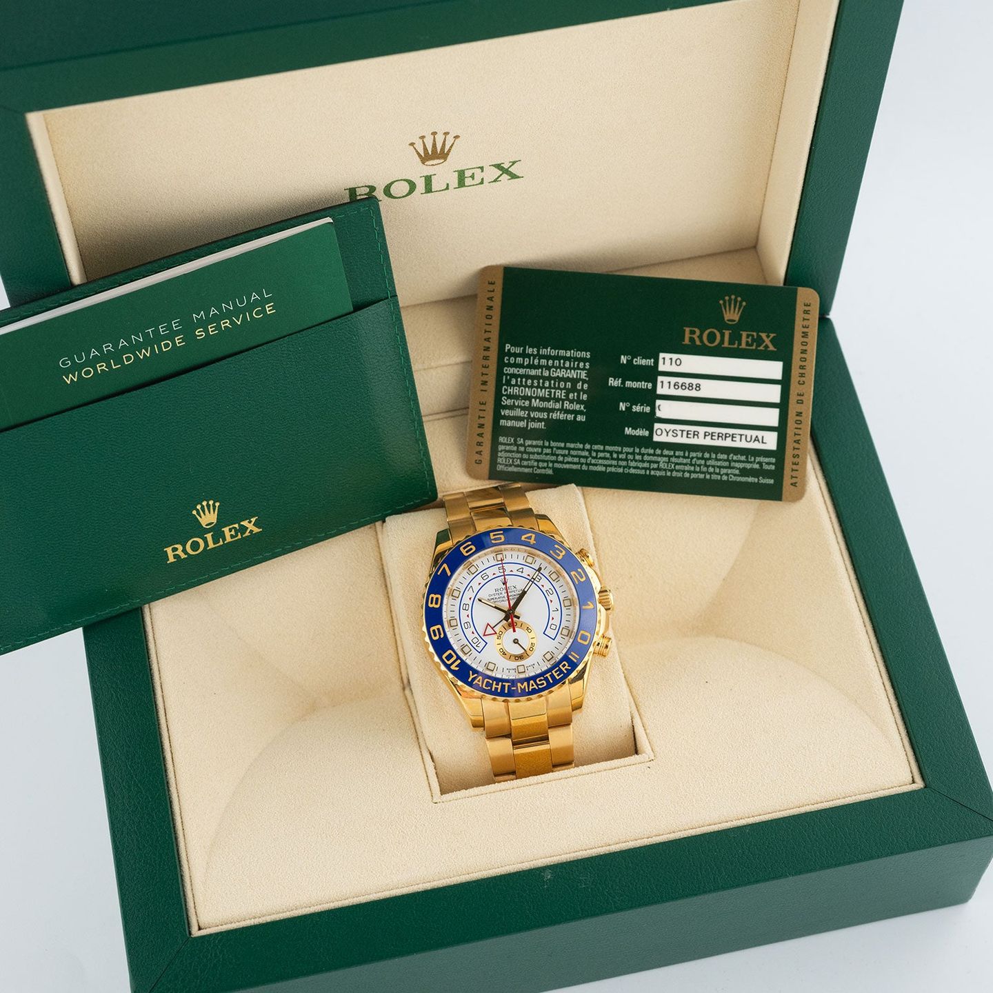 Rolex Yacht-Master II 116688 (2011) - 44mm Geelgoud (6/6)