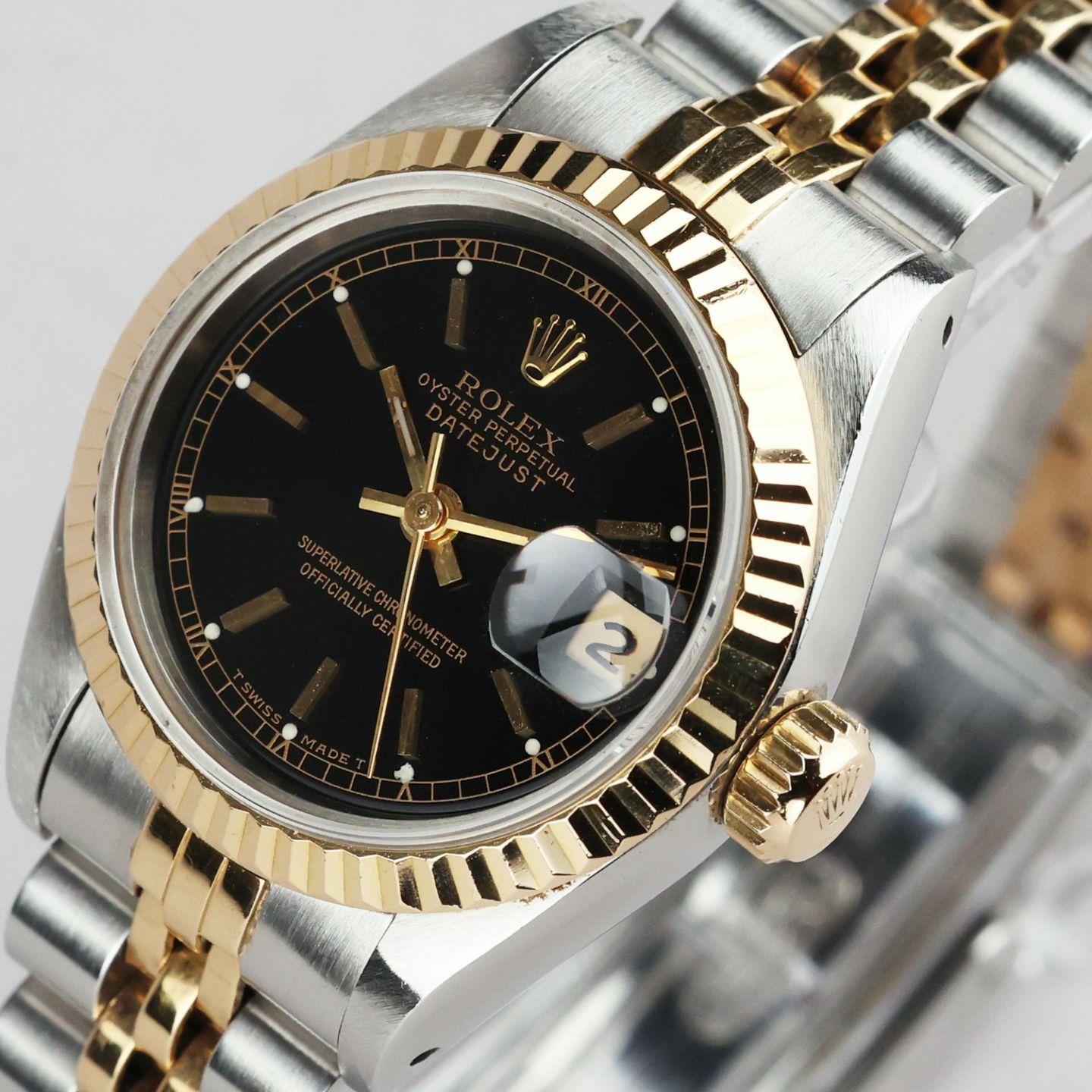 Rolex Lady-Datejust 69173 (1992) - 26 mm Gold/Steel case (5/8)