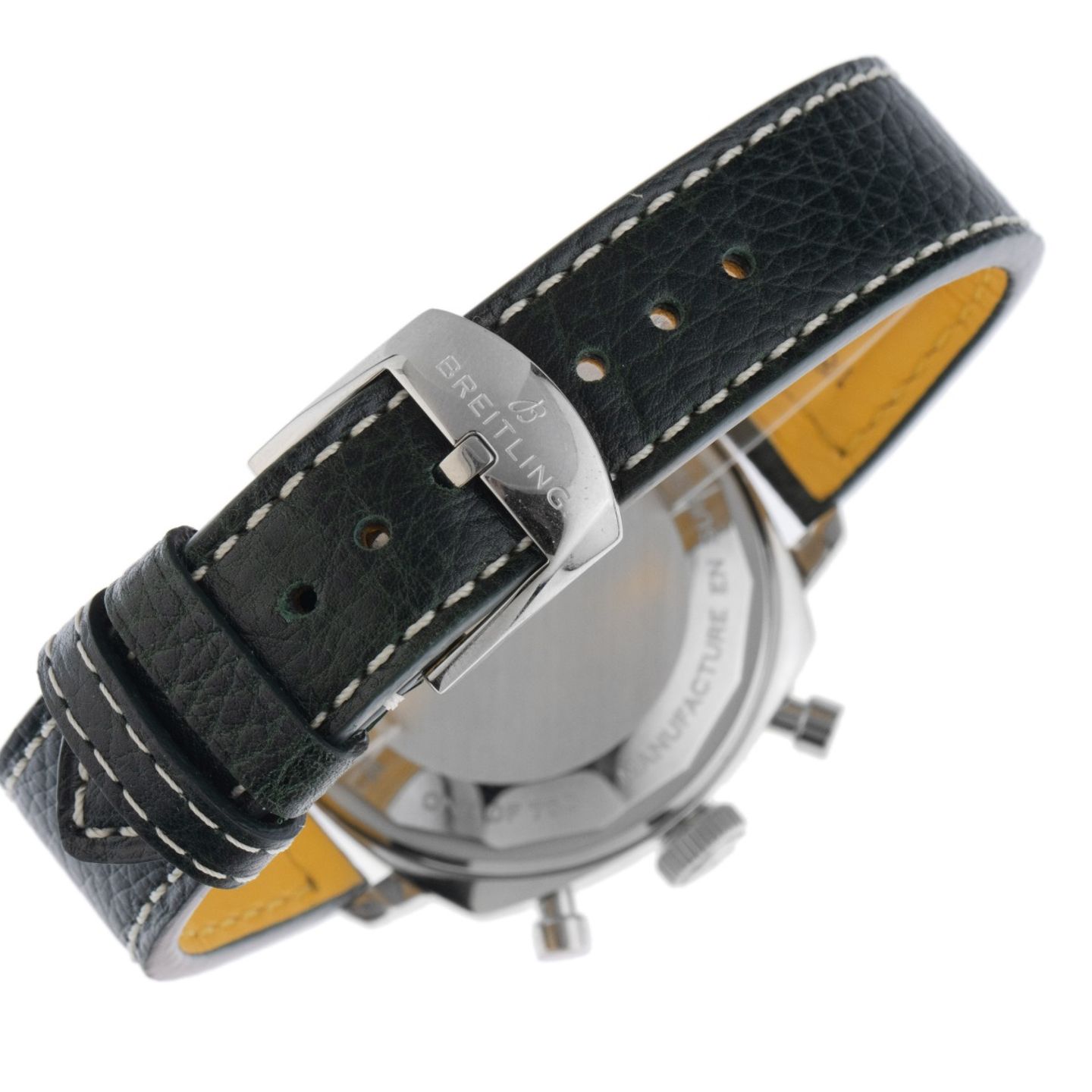 Breitling Top Time AB01771A1L1X1 (2025) - Green dial 38 mm Steel case (7/7)