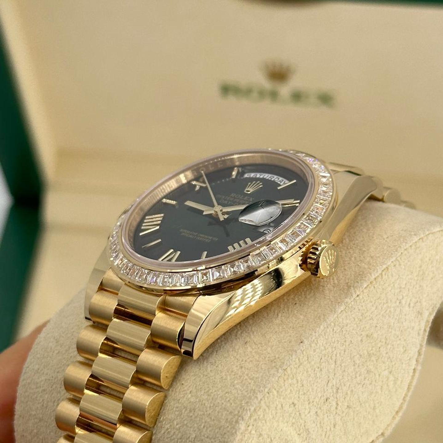 Rolex Day-Date 228398TBR - (9/10)
