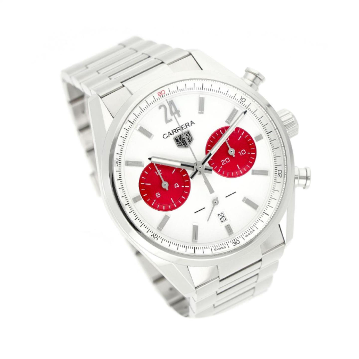 TAG Heuer Carrera CBN201M.EA0016 (2025) - White dial 42 mm Steel case (3/5)