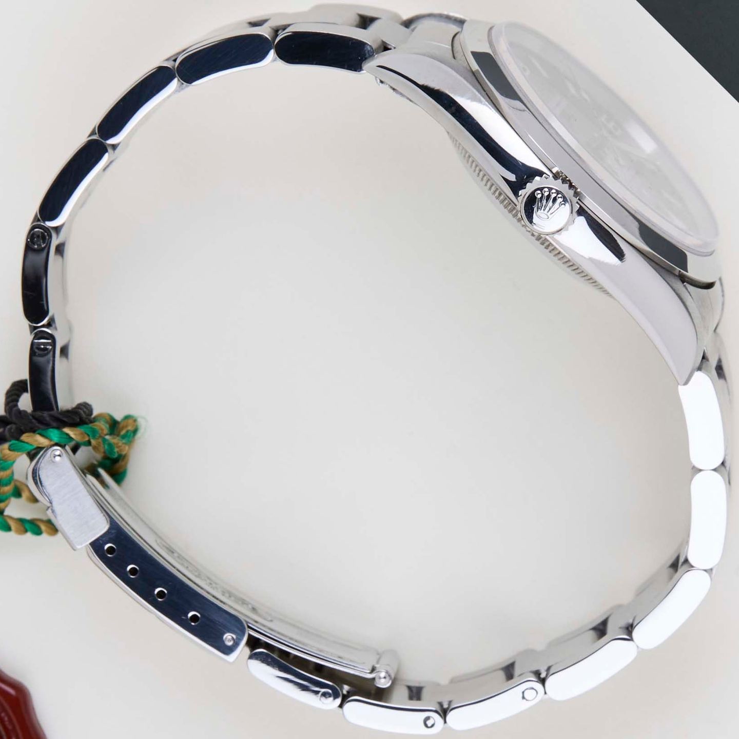 Rolex Explorer 14270 (1998) - Zwart wijzerplaat 36mm Staal (7/8)