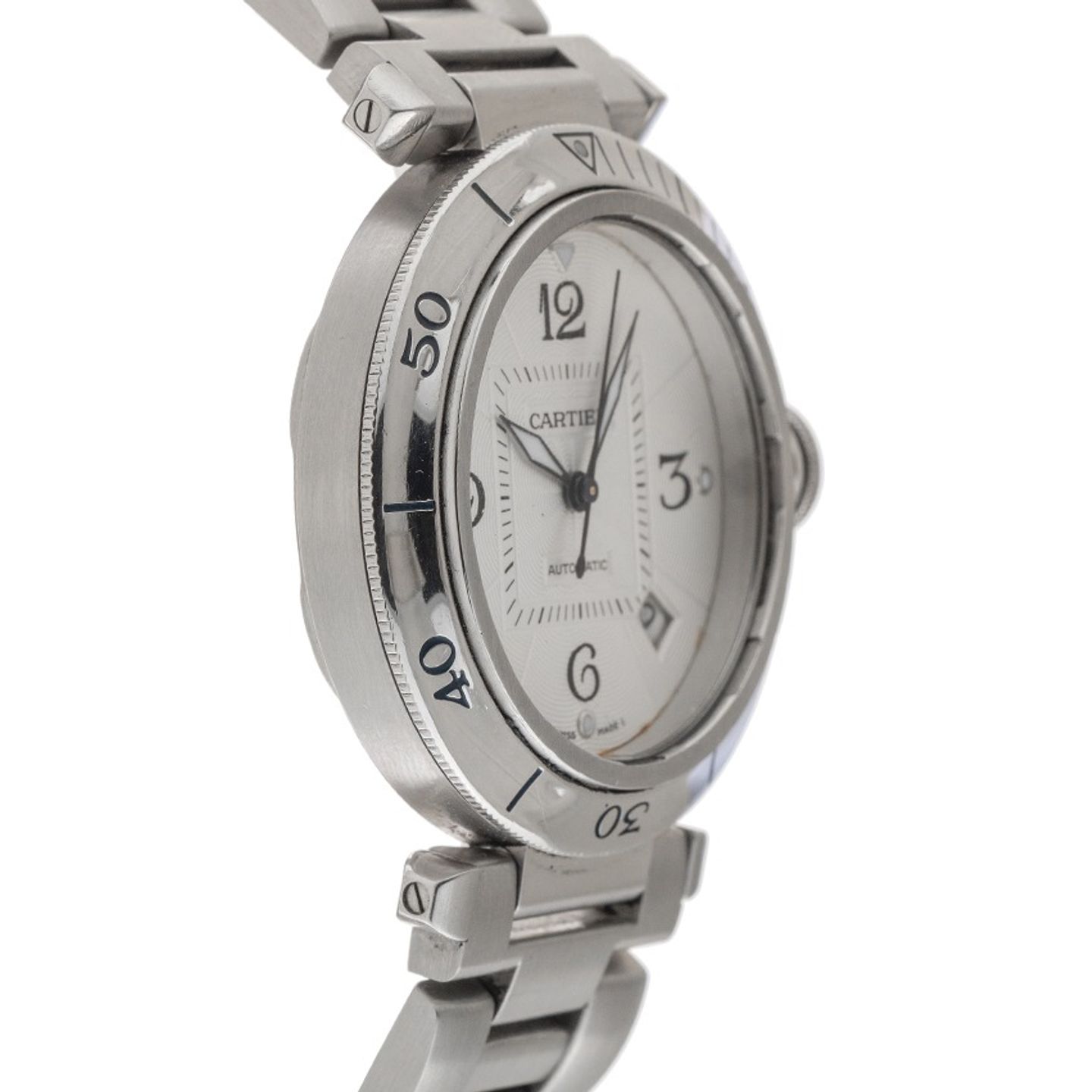 Cartier Pasha 2379 (2001) - 38 mm Steel case (5/8)