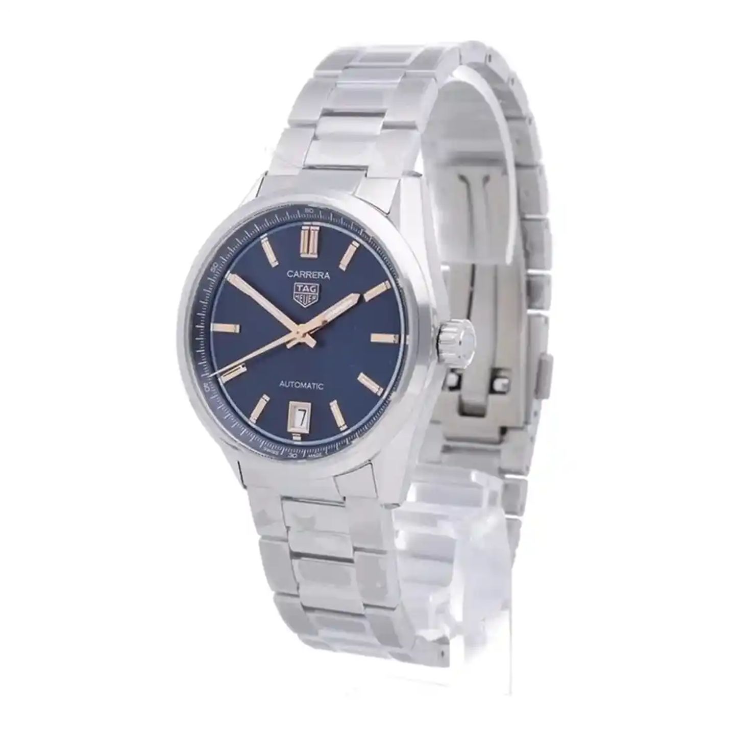TAG Heuer Carrera WBN2311.BA0001 (2025) - Blauw wijzerplaat 36mm Staal (3/3)