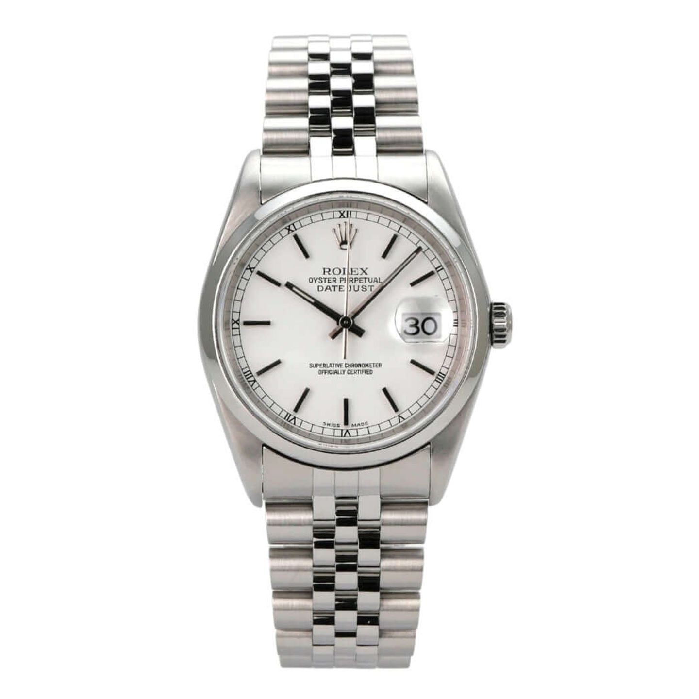Rolex Datejust 36 16200 (2000) - 36 mm Steel case (2/8)
