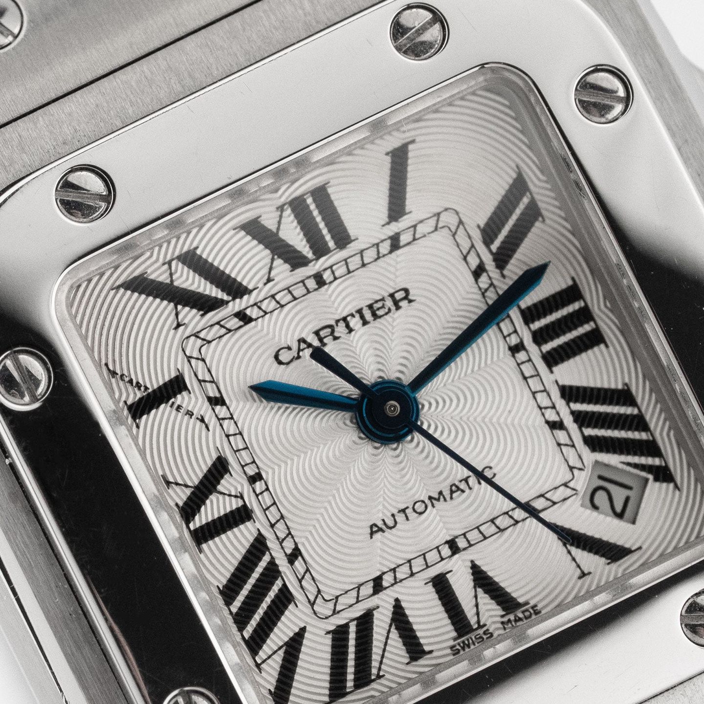 Cartier Santos Galbée W20054D6 (2017) - Silver dial 24 mm Steel case (3/6)