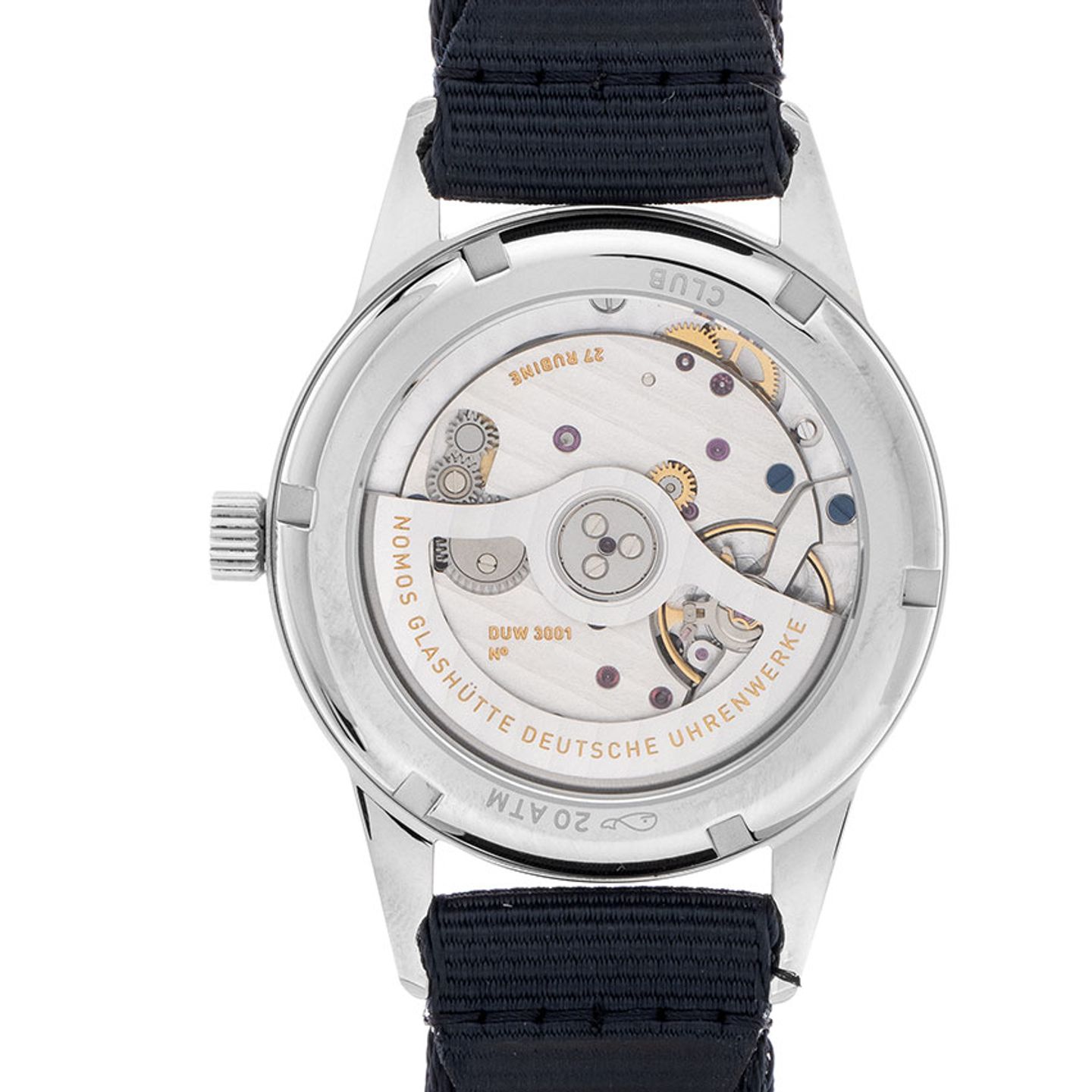 NOMOS Club Neomatik 741 (2026) - Blue dial 37 mm Steel case (6/7)