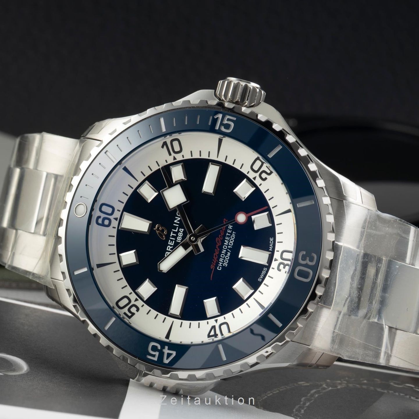Breitling Superocean 46 A17378E71C1A1 (Onbekend (willekeurig serienummer)) - 46mm Staal (2/8)