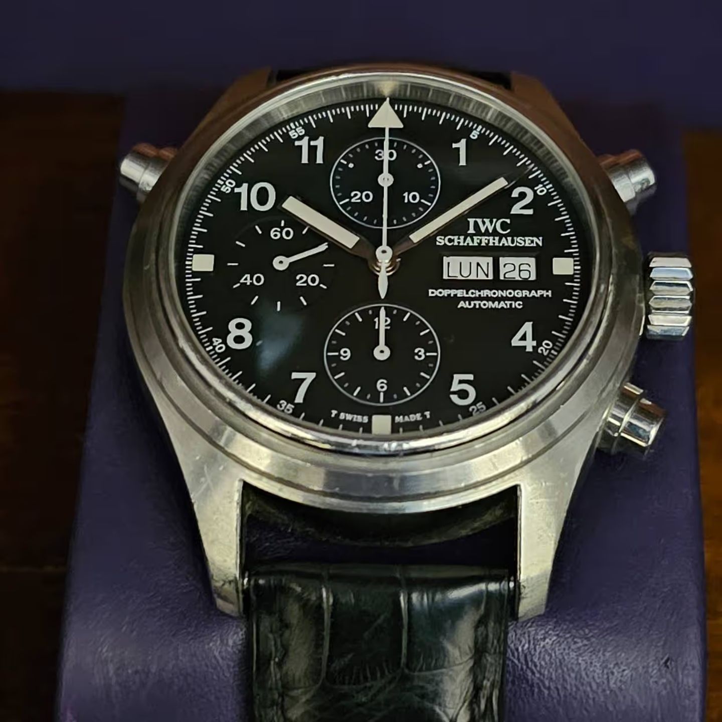 IWC Pilot Double Chronograph 3713 - (2/5)