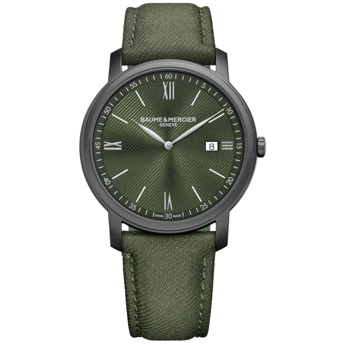 Baume & Mercier Classima M0A10766 (2026) - Groen wijzerplaat 42mm Staal (1/1)