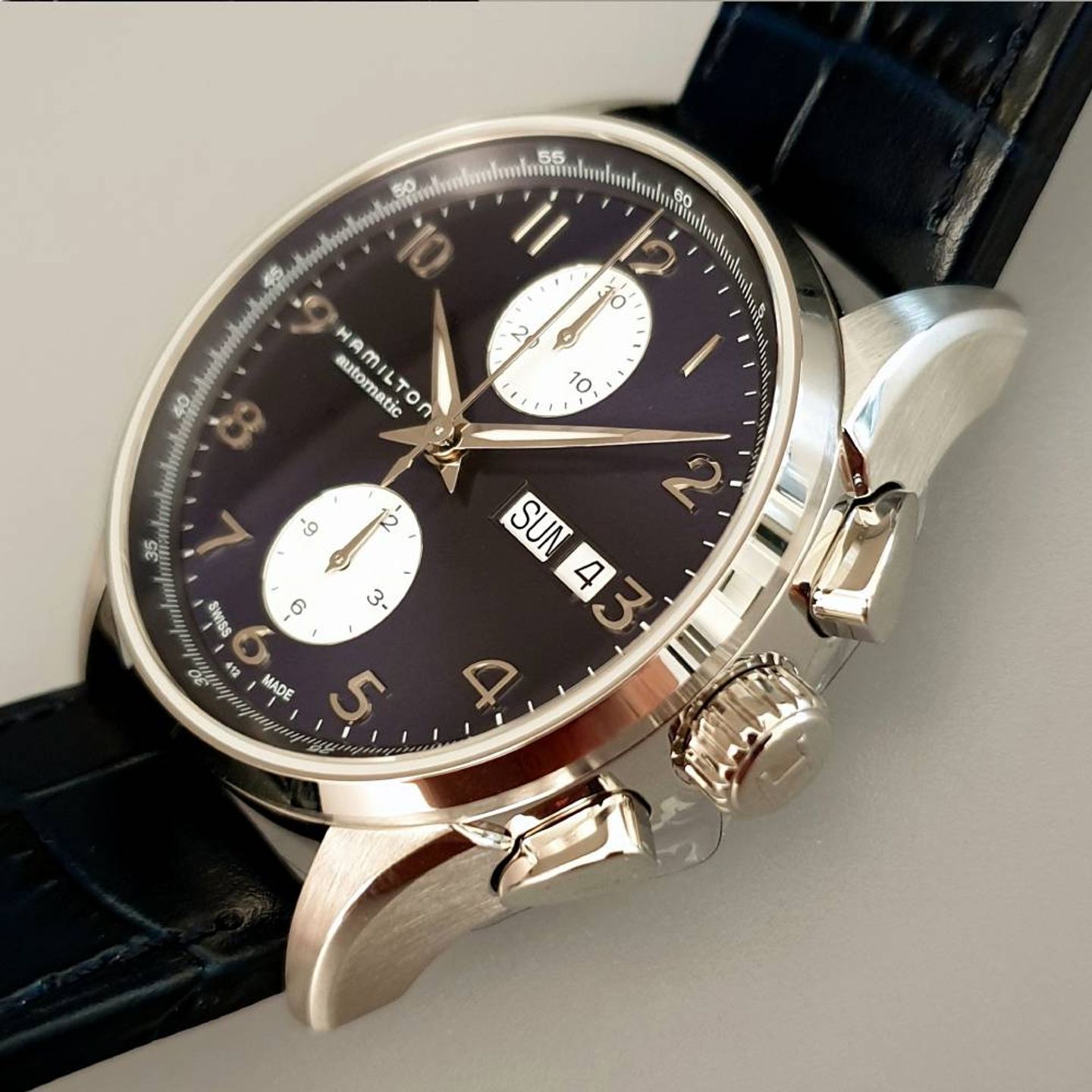 Hamilton Jazzmaster H32576641 (2025) - Blue dial 41 mm Steel case (3/8)