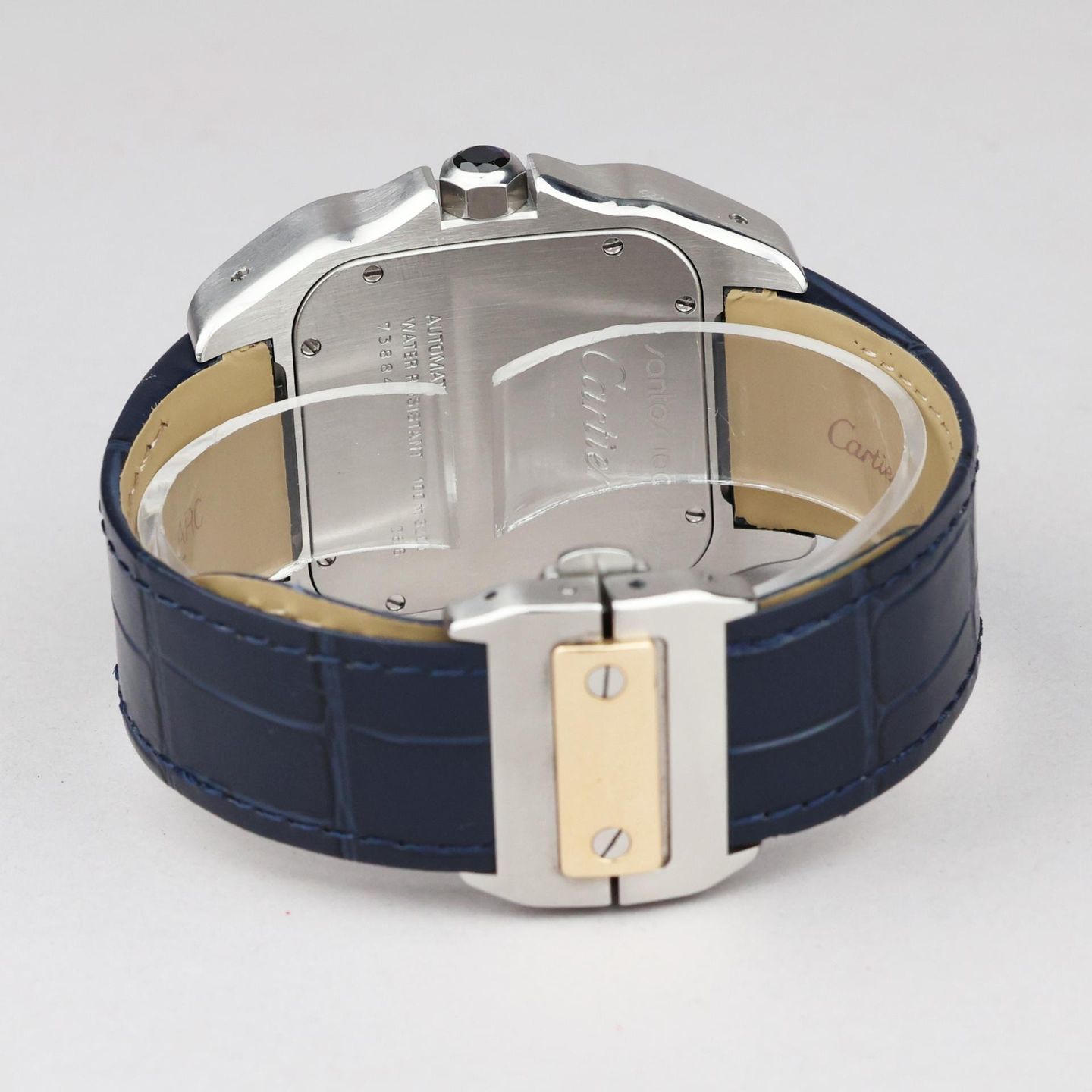 Cartier Santos 100 2656 (Onbekend (willekeurig serienummer)) - 38mm Staal (6/8)