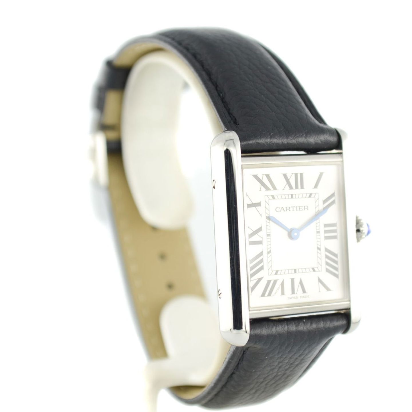 Cartier Tank WSTA0041 (2021) - Wit wijzerplaat 34mm Staal (6/7)