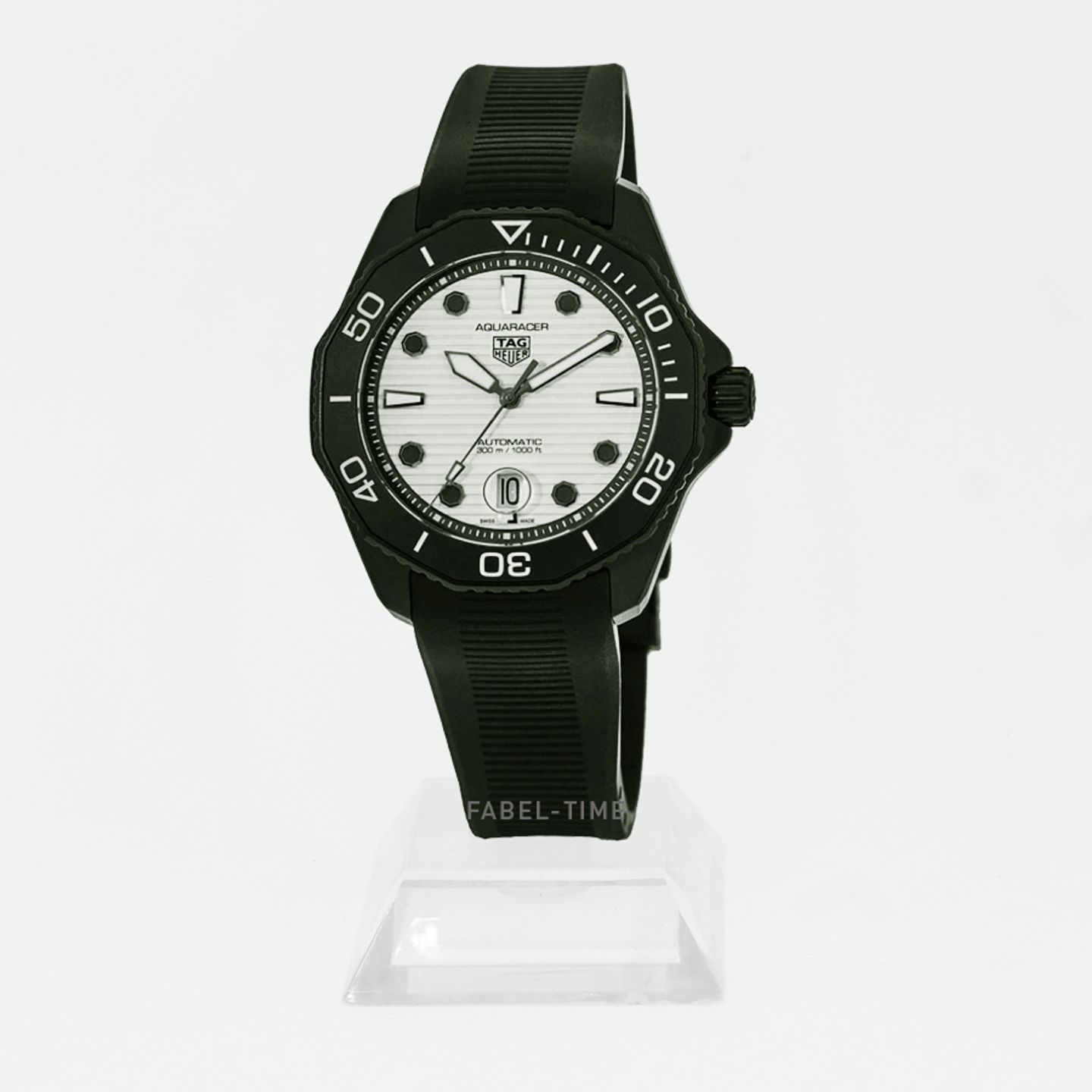 TAG Heuer Aquaracer 300M WBP201D.FT6197 (2024) - White dial 43 mm Steel case (1/1)