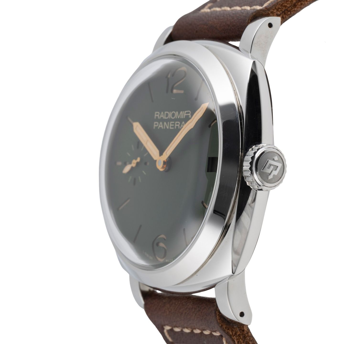 Panerai Radiomir 1940 3 Days PAM00736 (2017) - Groen wijzerplaat 47mm Staal (6/8)