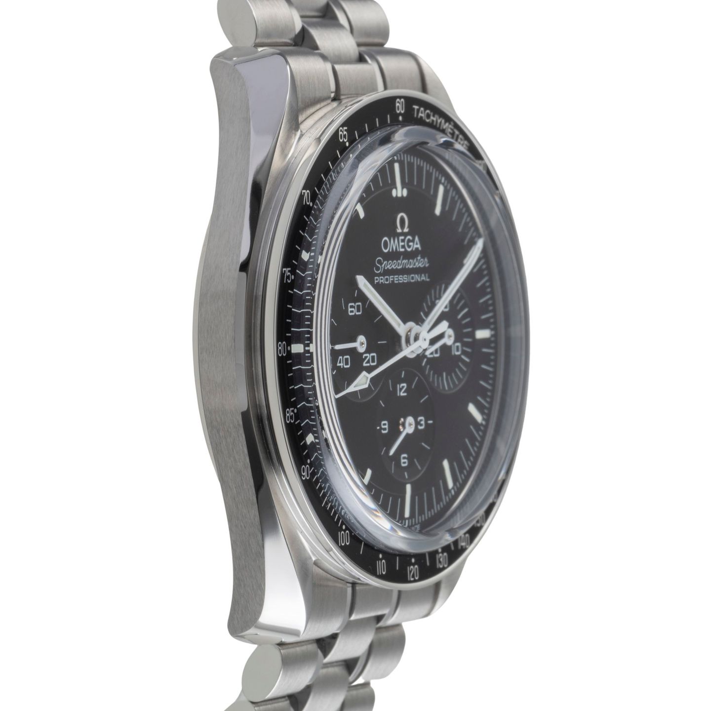 Omega Speedmaster Professional Moonwatch 310.30.42.50.01.002 (Onbekend (willekeurig serienummer)) - Zwart wijzerplaat 42mm Staal (7/8)