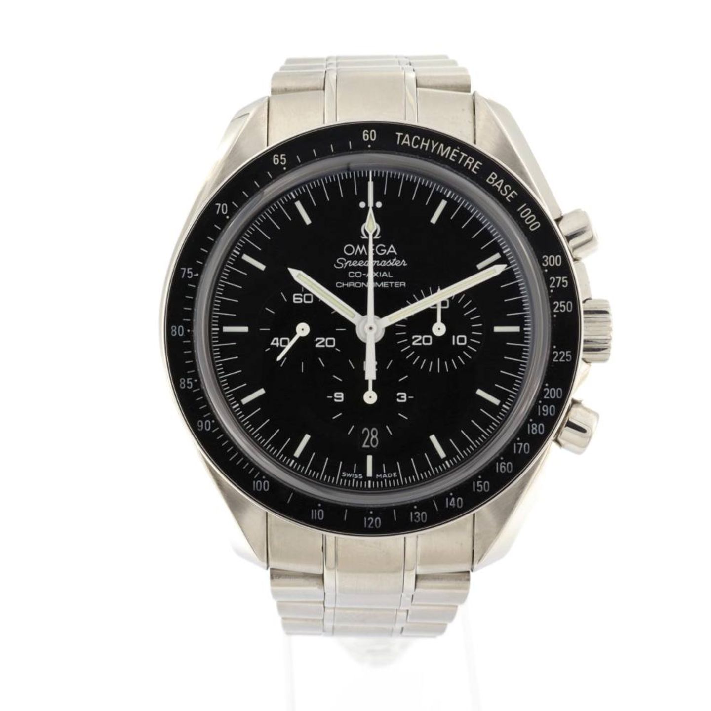 Omega Speedmaster Professional Moonwatch 311.30.44.50.01.001 (2008) - Zwart wijzerplaat 44mm Staal (1/6)