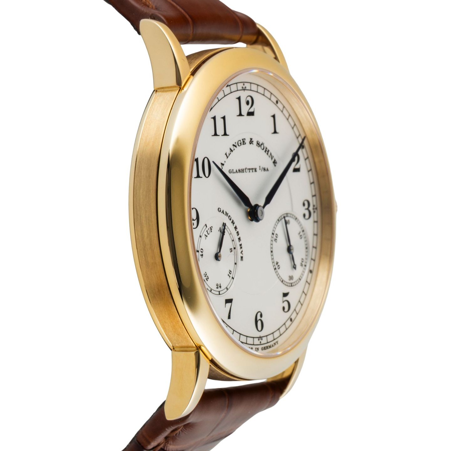 A. Lange & Söhne 1815 221.021 (2000) - Silver dial 36 mm Yellow Gold case (7/8)