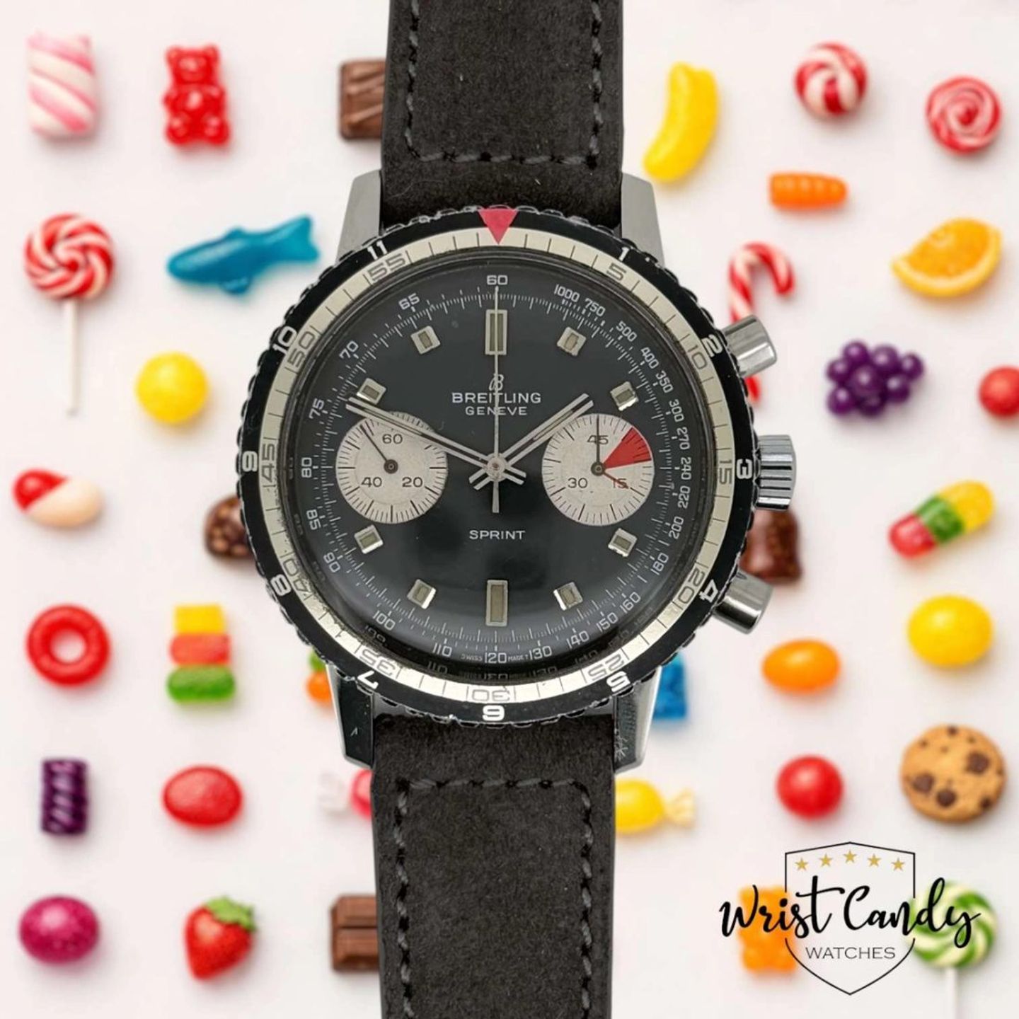 Breitling Chrono-Matic 2010 (1969) - 40mm Staal (1/8)